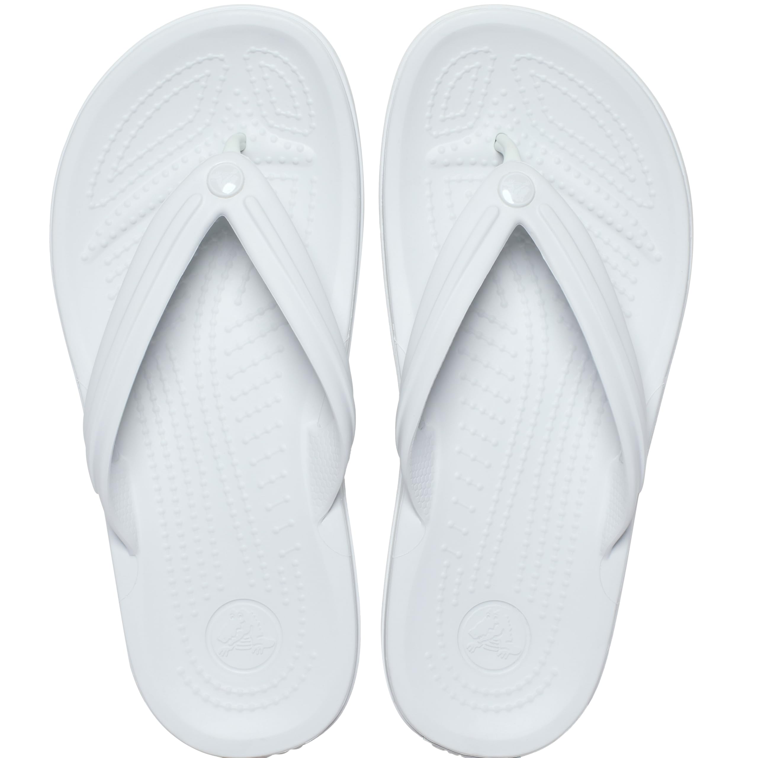 Crocs Men's and Women's Crocband Flip Flops - Comfortable Slip-On Sandals & Shower Shoes for Beach, Pool, and Casual Wear