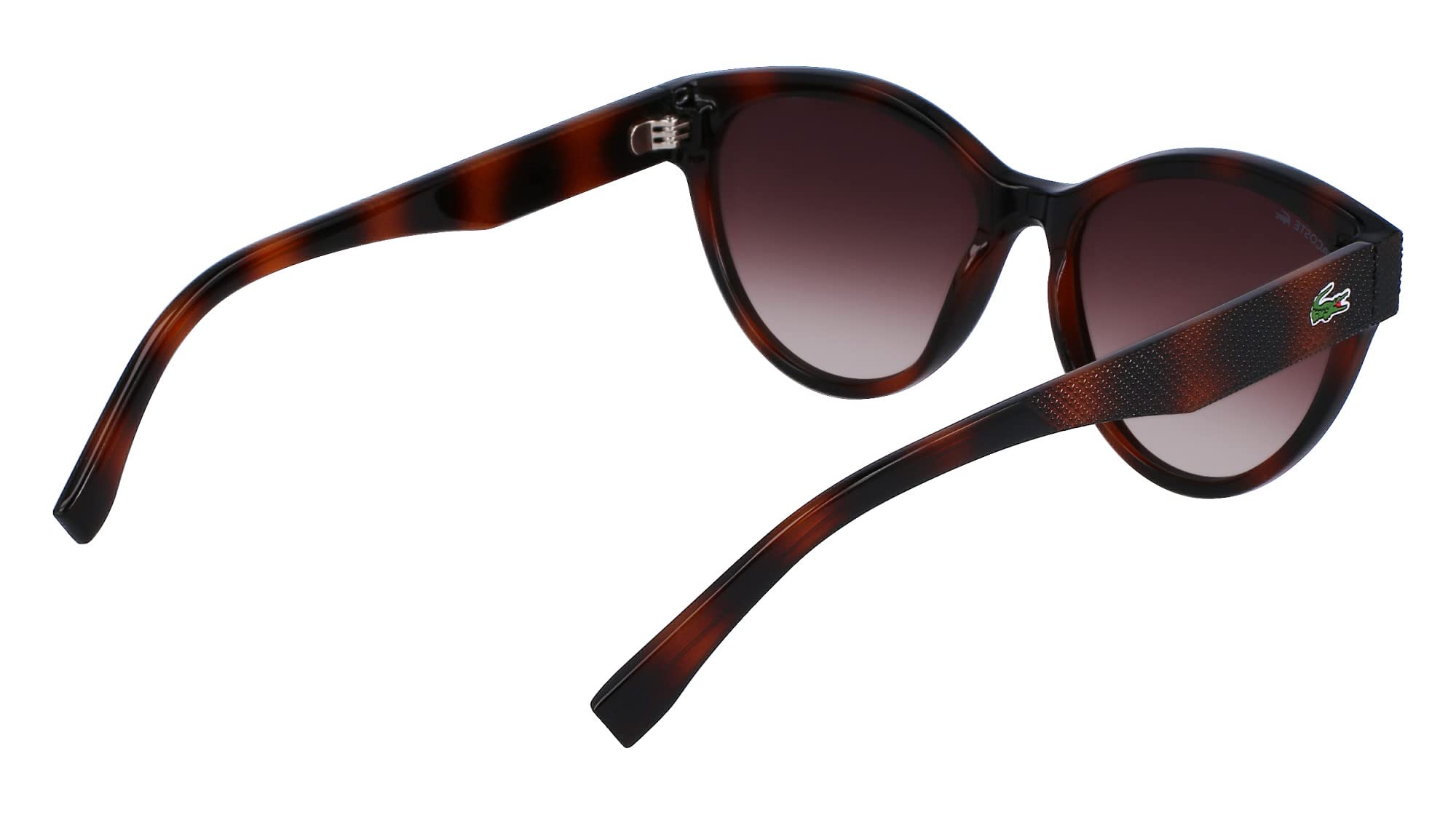 Lacoste Women's L.12.12 Polarized Sunglasses UV Protection - Stylish Cat Eye Frame for Outdoor, Beach & Driving
