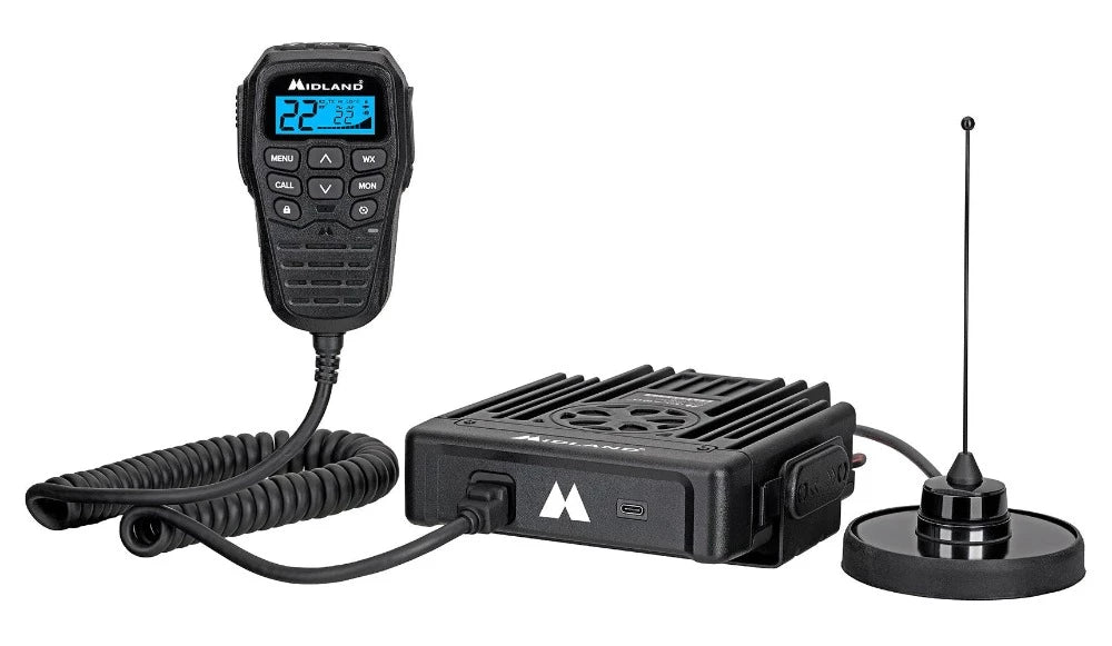 MXT575 Micromobile Two-Way GMRS Radio - Long Range Walkie Talkie for Outdoor Adventures, Camping, Hiking & Emergency Communication