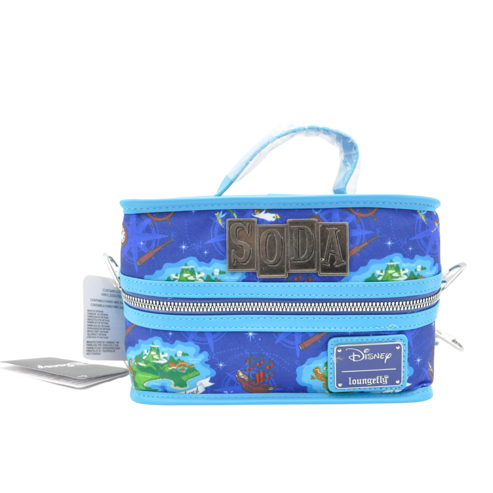 Loungefly Peter Pan 6 Pack Cooler - Funko Shop Exclusive Unopened Collectible Cooler Bag for Disney Fans | Perfect for Picnics, Beach Trips & Disney Theme Park Adventures