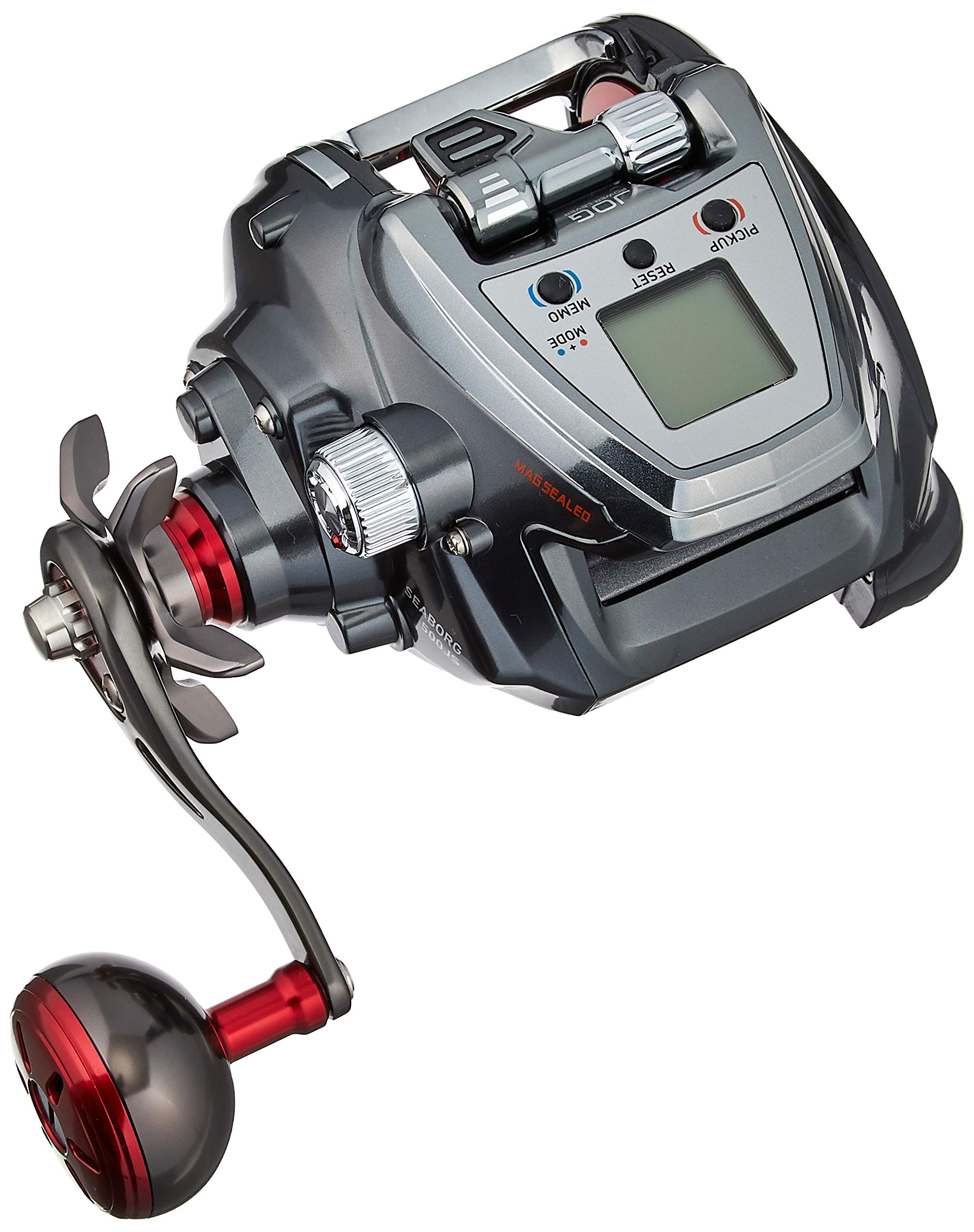 Daiwa Electric Fishing Reel Seaborg 500 - Saltwater & Freshwater Spinning Reel for Deep Sea, Surf, and Boat Fishing | Lightweight & Powerful Electric Reel for Anglers