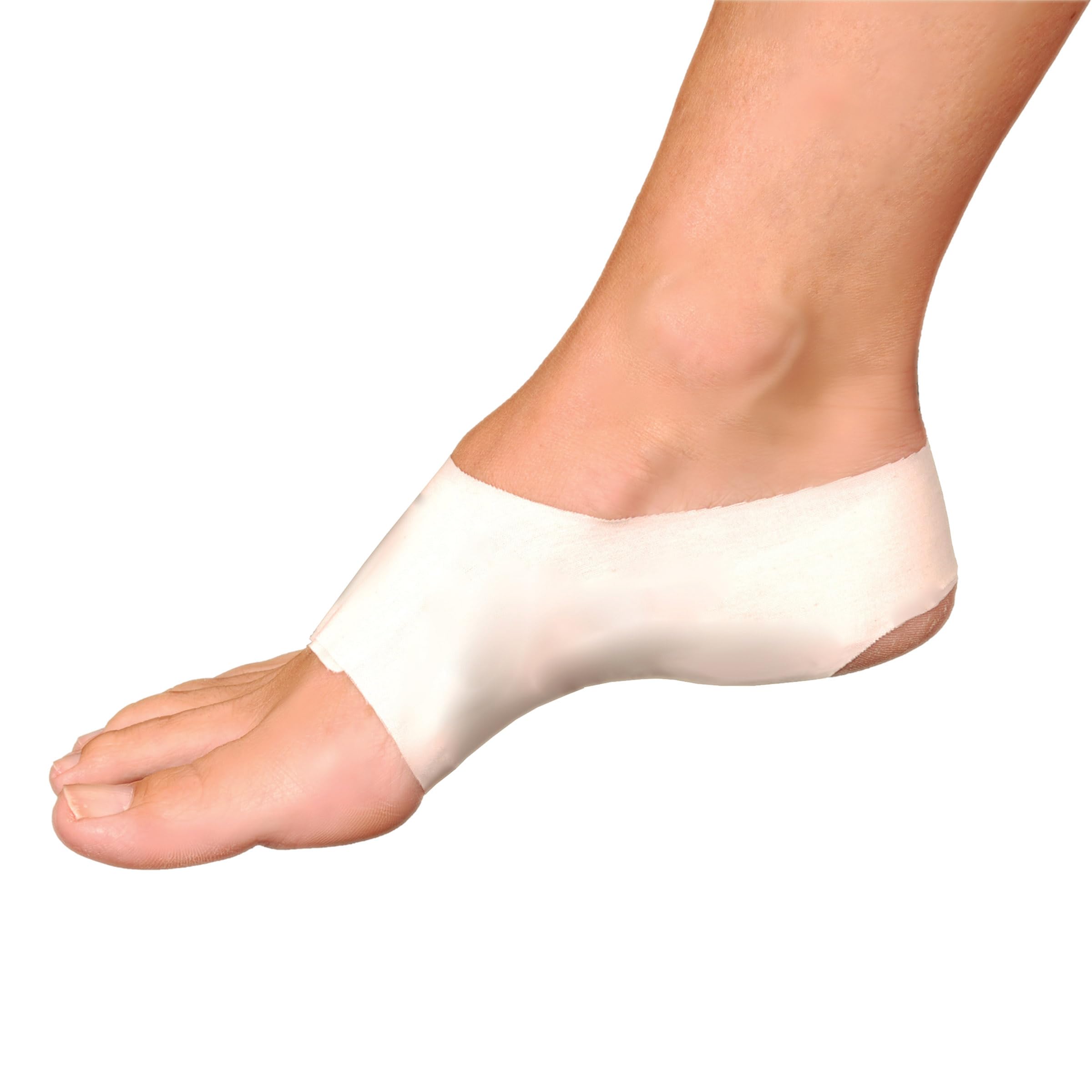 Quick Tape™ Plantar Fasciitis Support Brace - 1-Piece Foot Pain Relief Tape for Men & Women (Sizes 5-11) - Ideal for Running, Walking & Daily Comfort