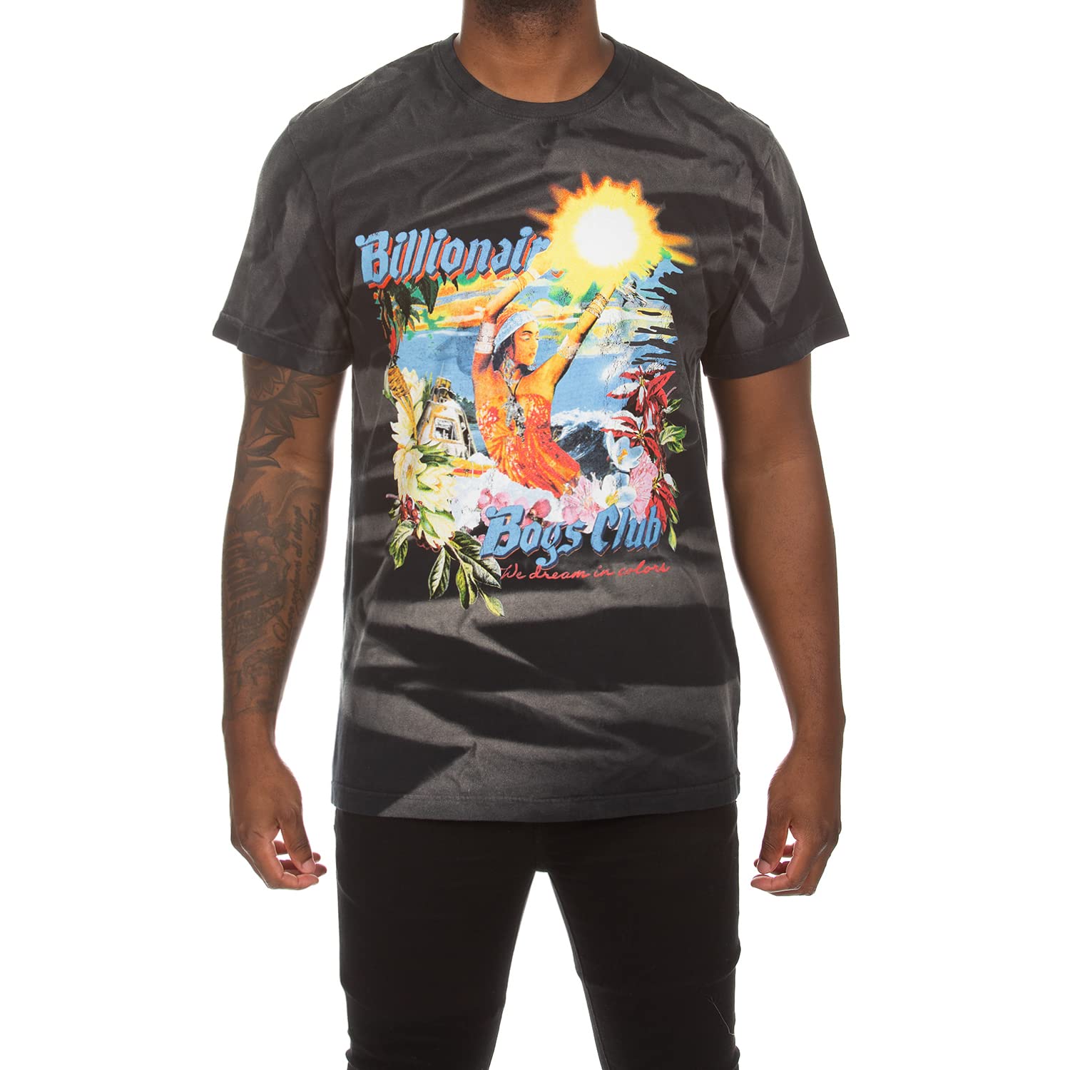 Billionaire Boys Club Men's Short Sleeve T-Shirt - Island Dreams Graphic Tee for Casual Wear & Street Style Fashion | Perfect for Summer Outfits, Beach Trips, and Urban Streetwear Looks