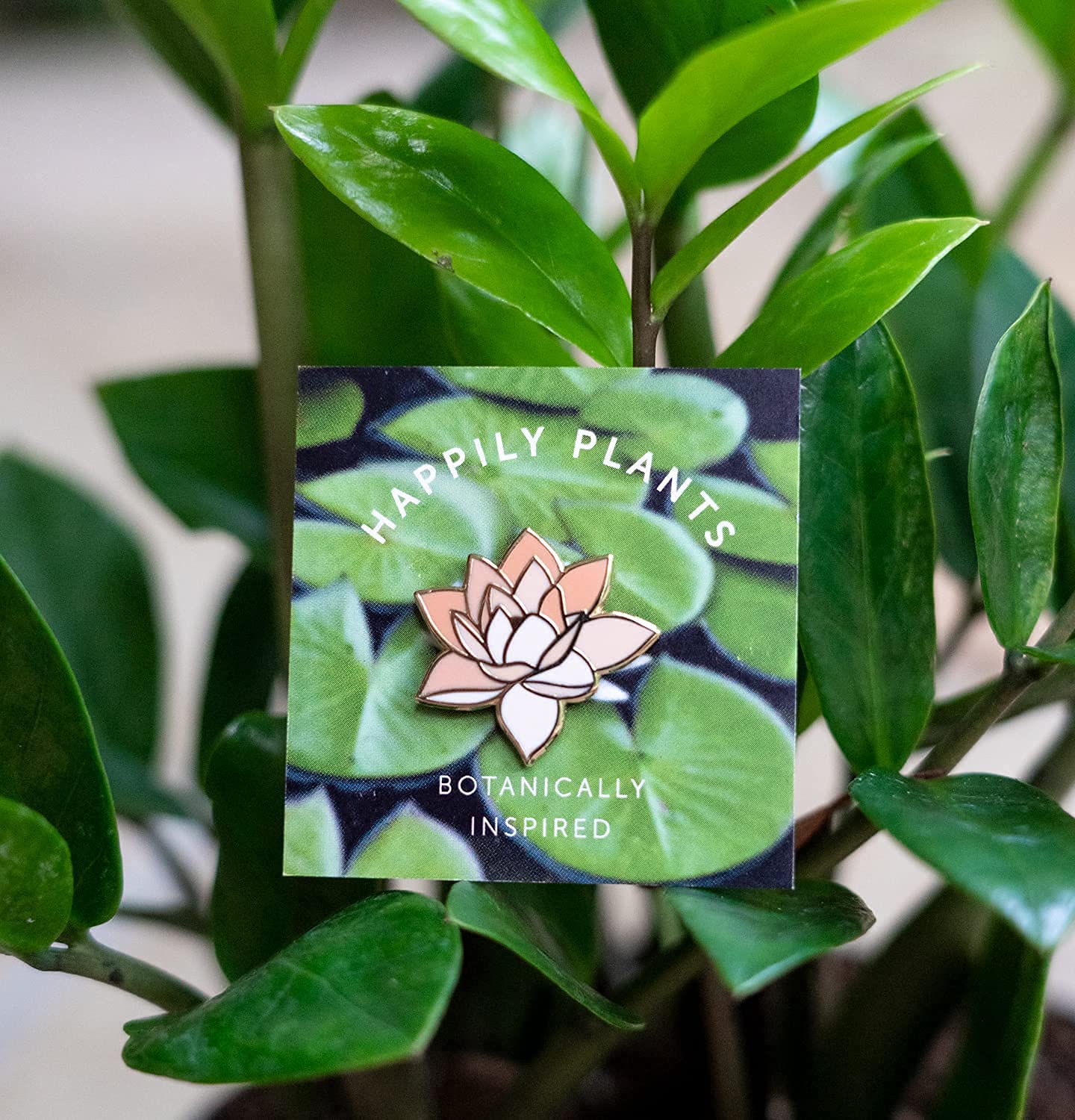 Pink Lotus Flower Brooch Pin - Elegant Hard Enamel Jewelry Charm for Women - Perfect Plant Lover Gift & Mother's Day Present - Ideal for Weddings, Parties, and Special Occasions