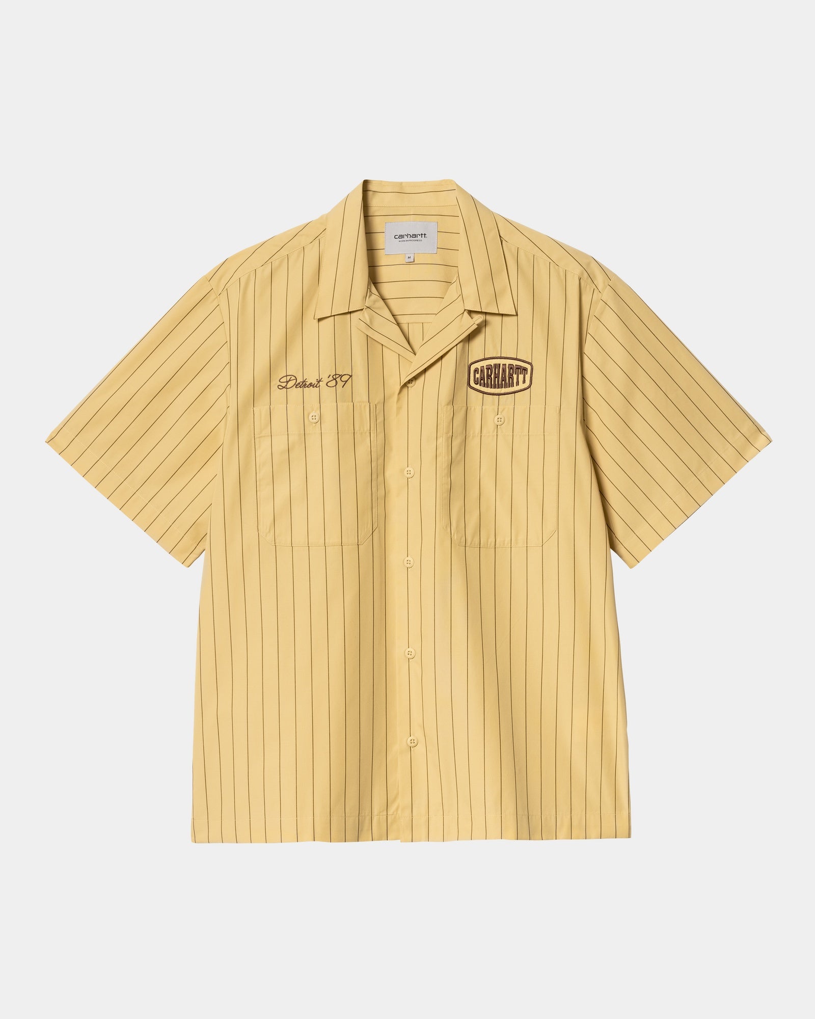 Hendry Shirt for Men | Premium Straw & Liberica Seaton Stripe Button Down Shirt | Perfect for Casual Wear, Office & Outdoor Activities