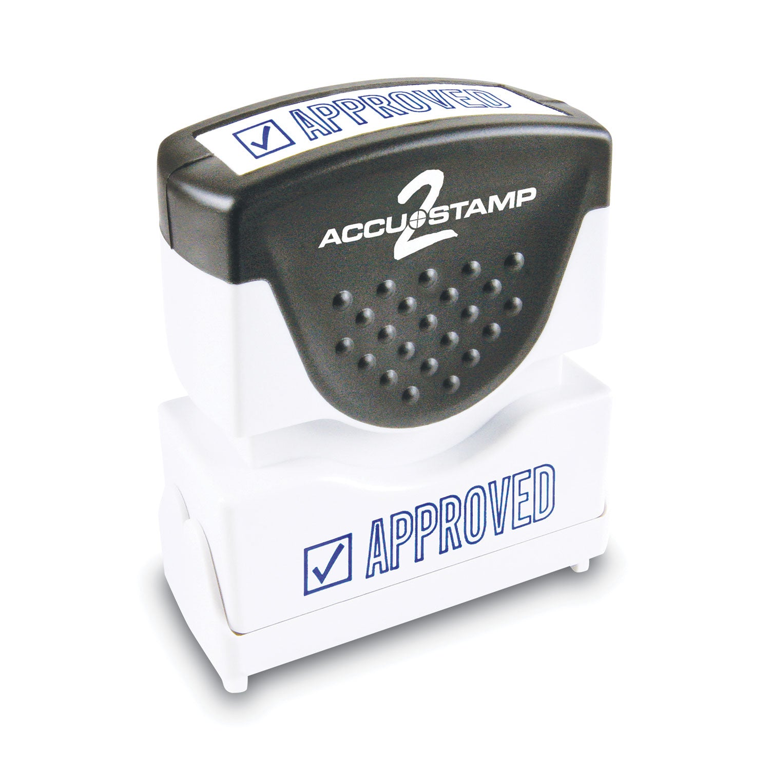 ACCUSTAMP2® Pre-Inked Shutter Stamp - Blue, Approved, 1.63
