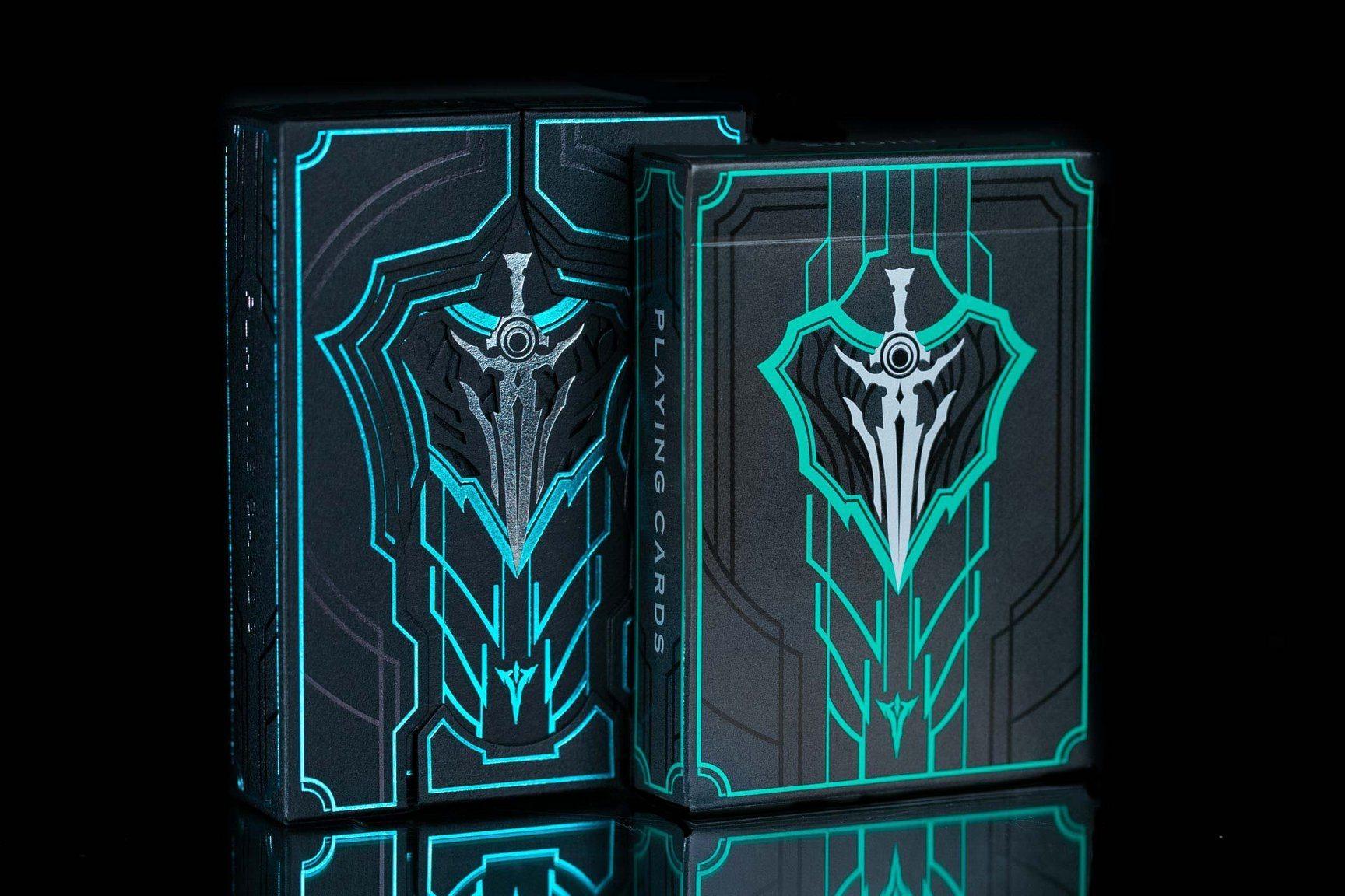 Premium Sword Playing Cards Set - 2 Decks (Deluxe & Classic) | The Card Mafia | Perfect for Magic Tricks, Poker Nights & Collectors
