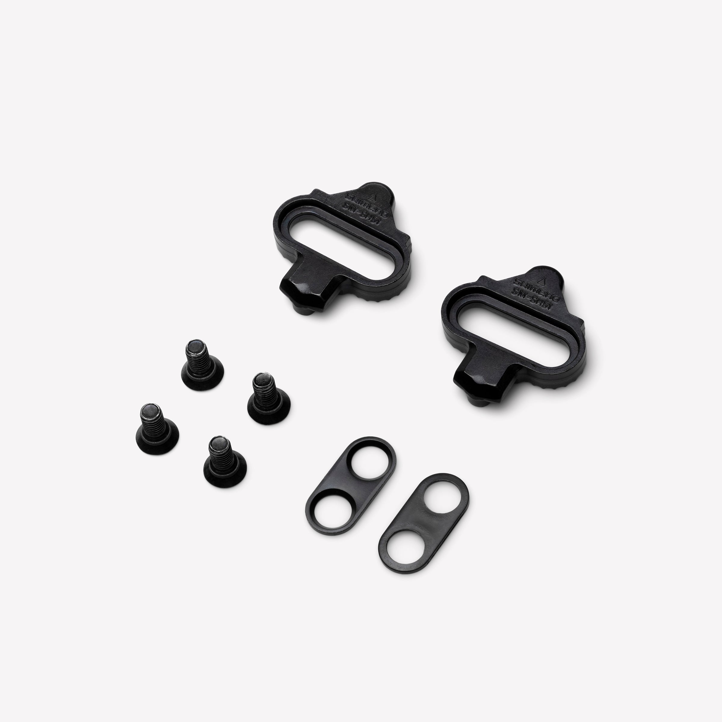 Shimano SPD Cleat Set - Compatible with SPD Pedals - Durable Bike Cleats for Road & Mountain Biking - Perfect for Cycling, Commuting & Indoor Training