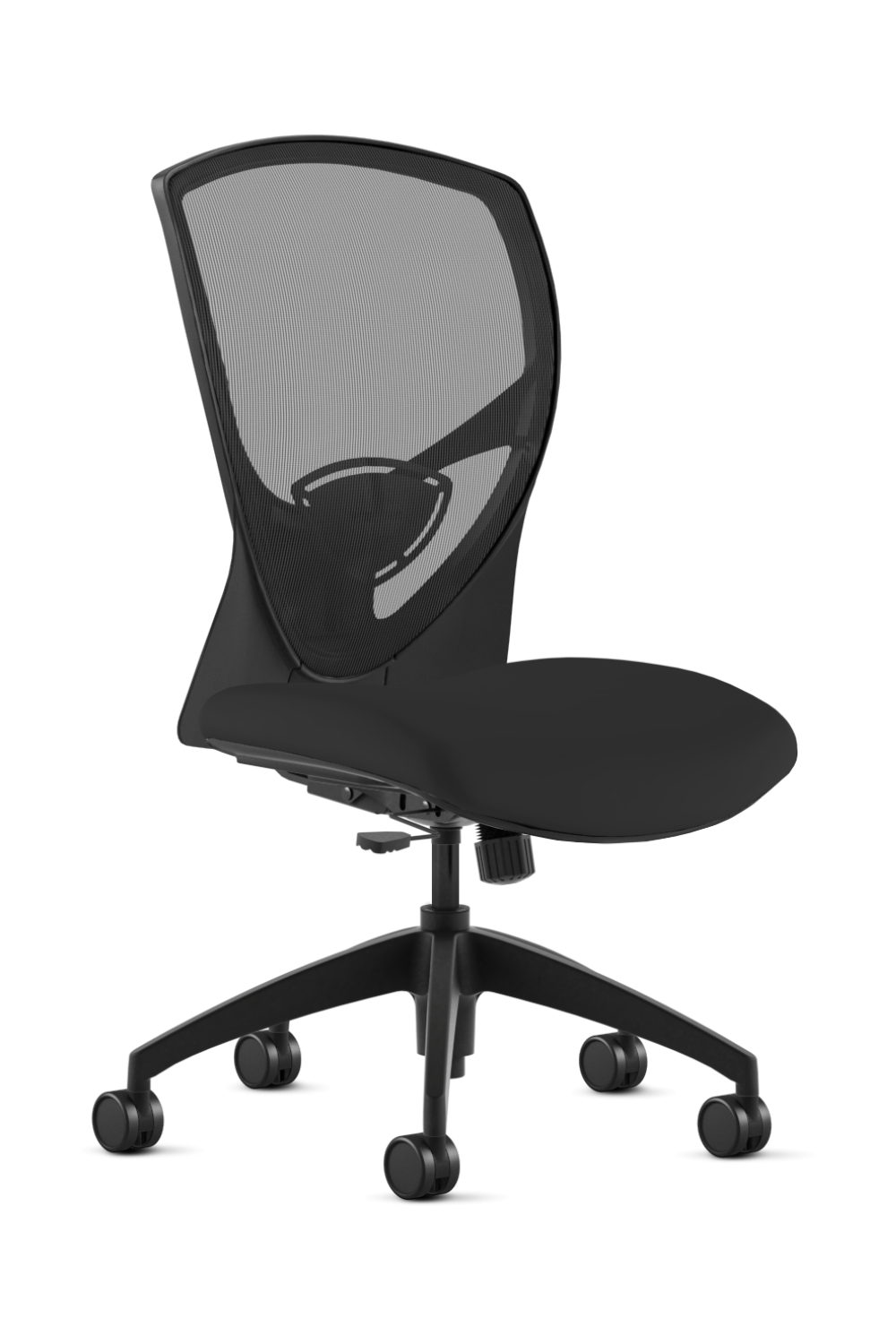 9 to 5 Theory Mid Back Ergonomic Office Chair with Adjustable Seat Slider - Lumbar Support Mesh Task Chair for Home & Office Workspace (Model 2160) - Perfect for Long Hours of Computer Work, Gaming, and Remote Working