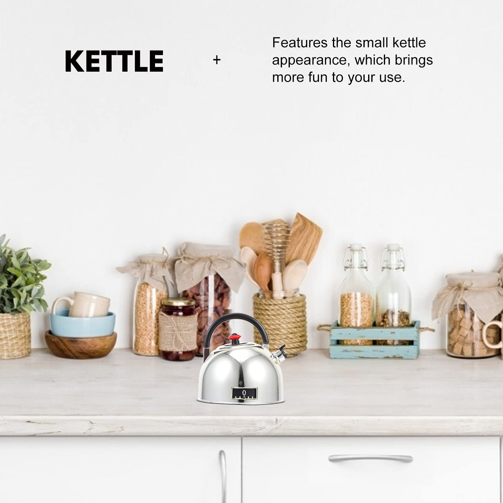 Hemoton Kitchen Timer - Cooking & Baking Time Reminder for Home Use