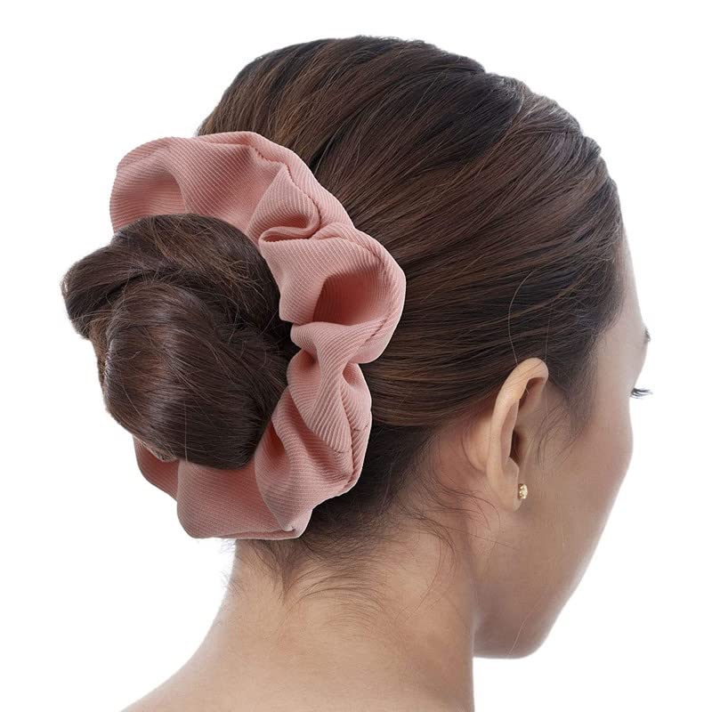 9-Piece Matte Scrunchies Hair Ties Set - Thick Elastic Hair Bands for Women & Girls - Soft Small Colorful Hair Ropes Ponytail Holders (Perfect for Workouts, Office, School & Everyday Styling)