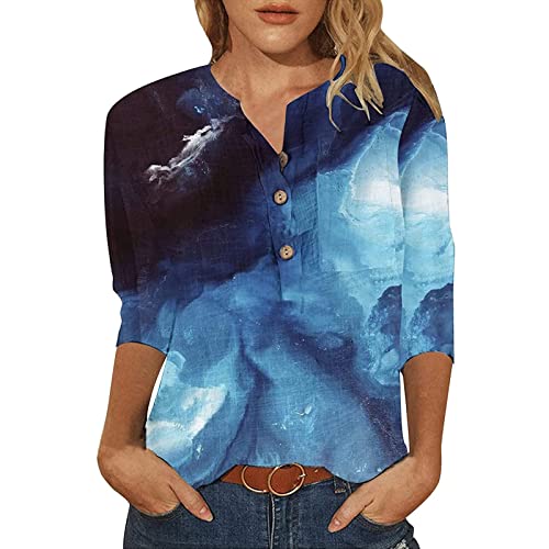 Women's Summer Tops - Sexy V-Neck Short Sleeve Dolman Blouse with Twist Front Detail | Loose Fit Casual & Dressy Shirt for Work, Date Night & Weekend Outings