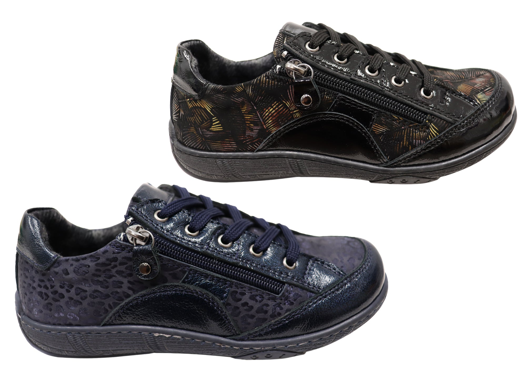 Orizonte Oxley Women's Comfortable Leather European Shoes - Stylish & Breathable for Work, Travel & Casual Wear