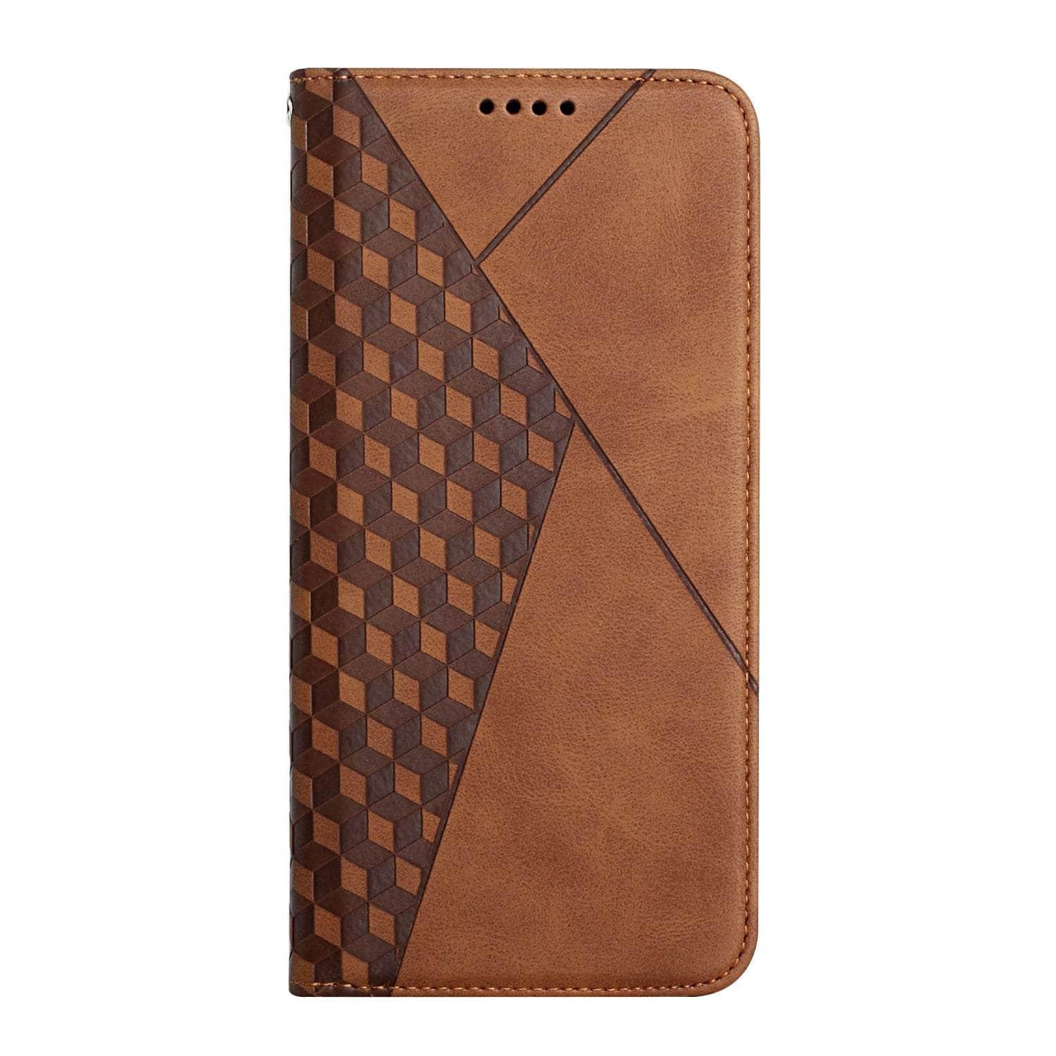 Samsung Galaxy S23 Plus Magnetic Leather Case - Premium Protection with Strong Magnetic Mount for Car & Home Use