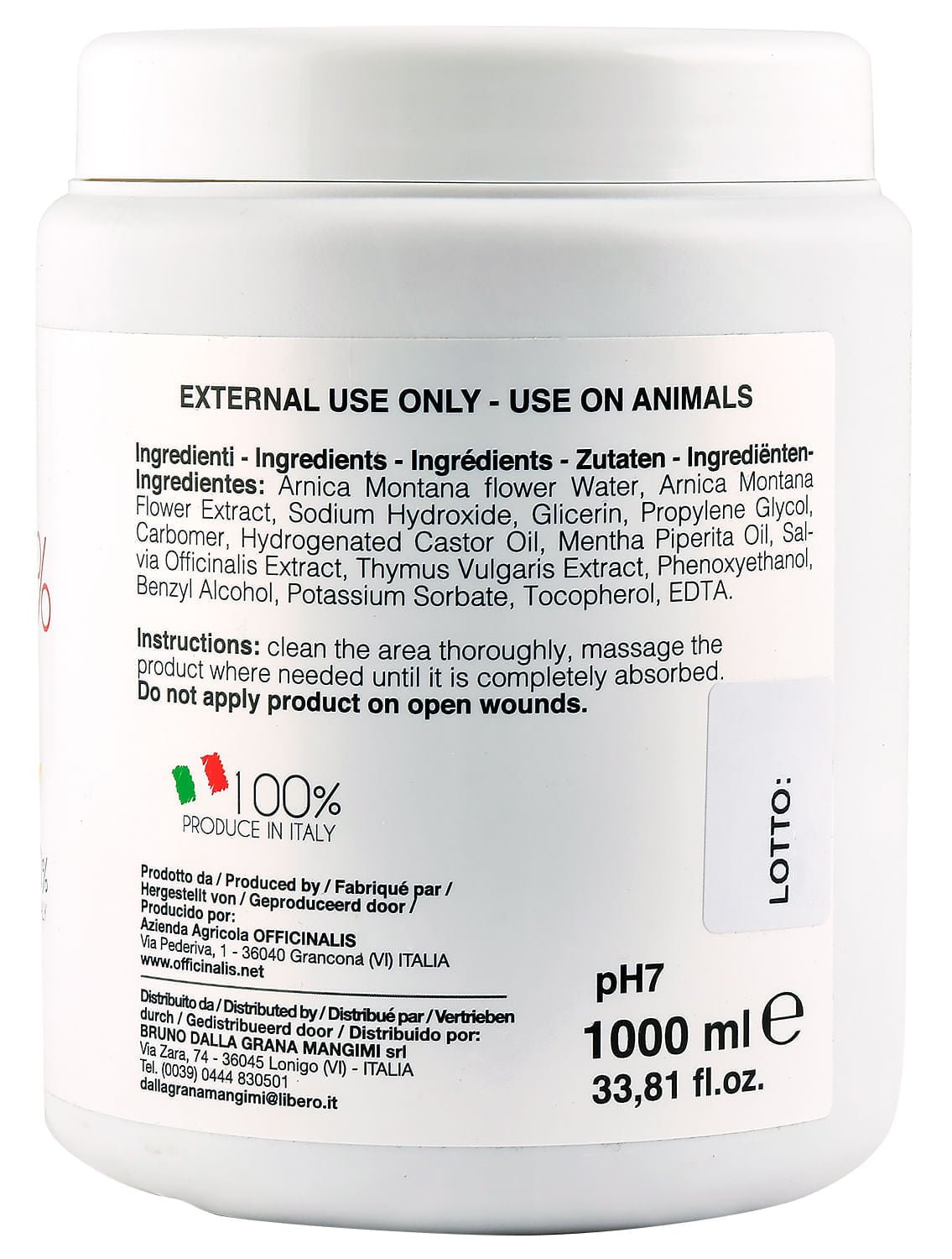Arnica Gel (90%) - Natural Pain Relief for Muscle & Joint Discomfort - Perfect for Athletes & Post-Workout Recovery