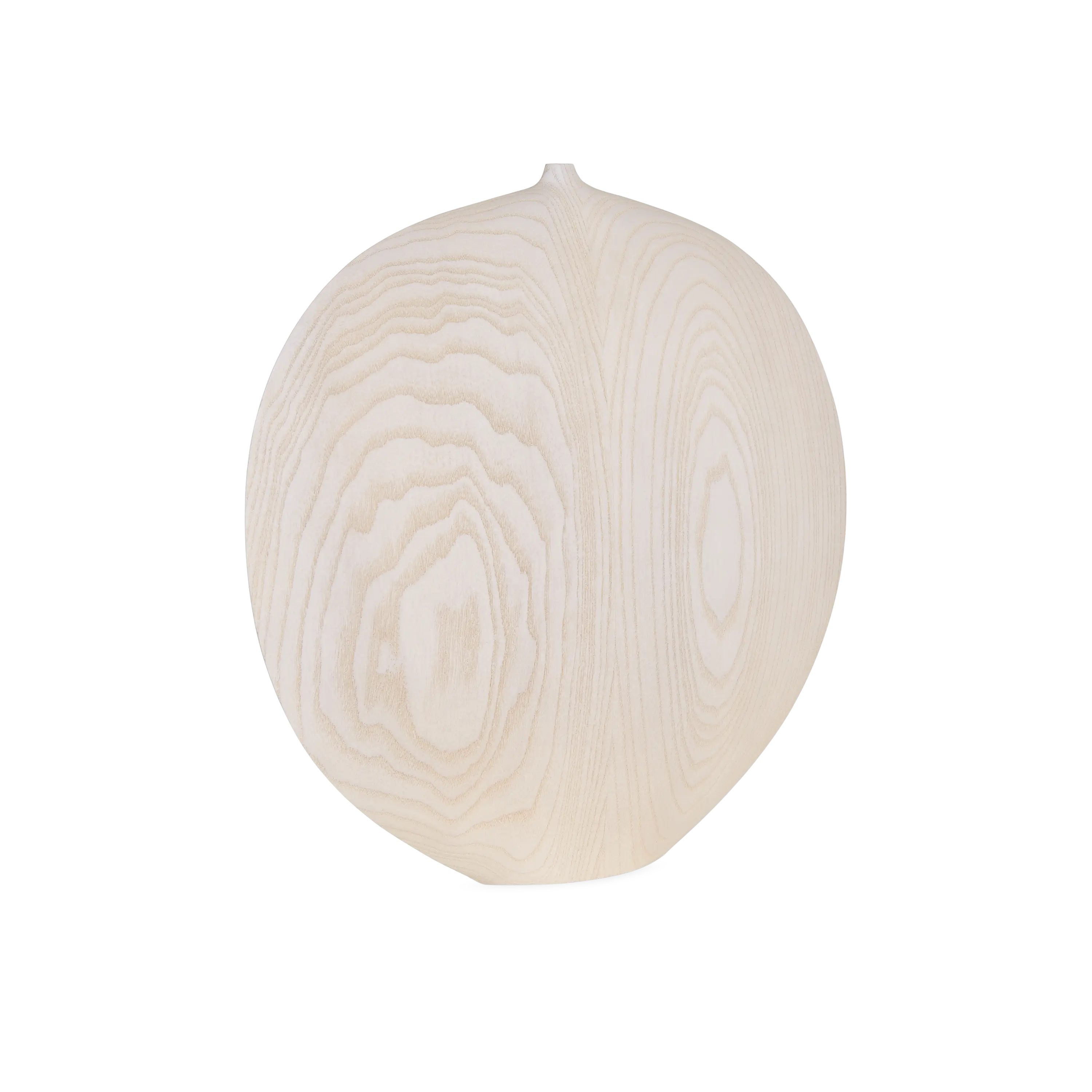 Elm Wood Vase - Handcrafted Natural Wooden Flower Vase for Home Decor, Wedding Centerpiece, and Rustic Farmhouse Style