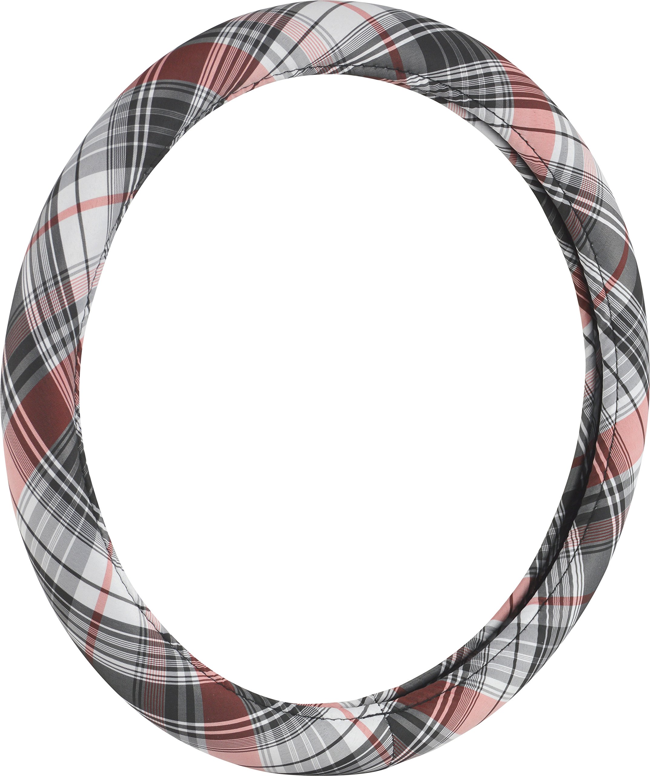 Universal Plaid Steering Wheel Cover - Bell Automotive 22-1-97194-9 for Cars & Trucks