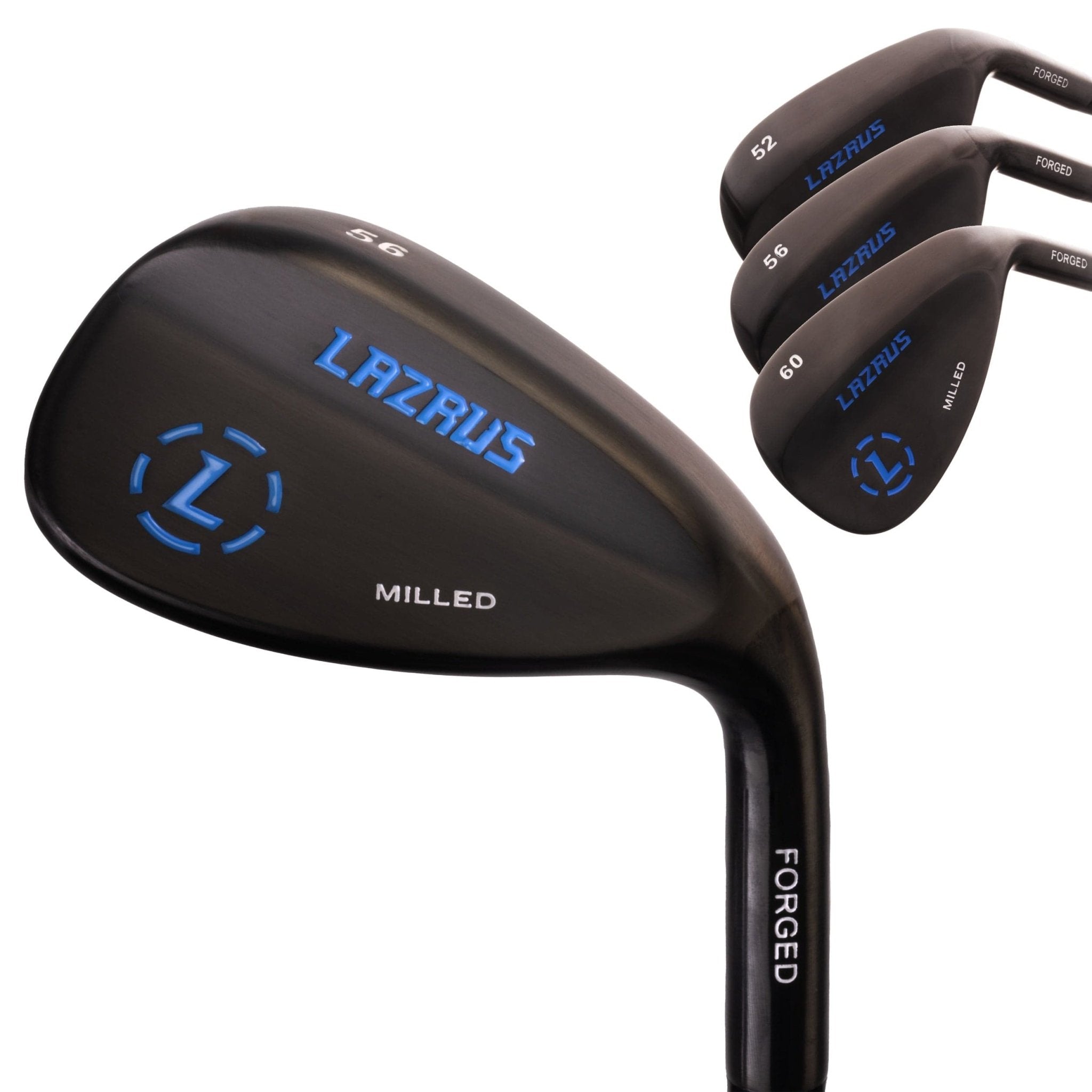 Lazrus Premium Golf Wedge & Iron Set (4-PW) for Right & Left Handed Players - Perfect for Practice, Tournaments & Improving Your Short Game