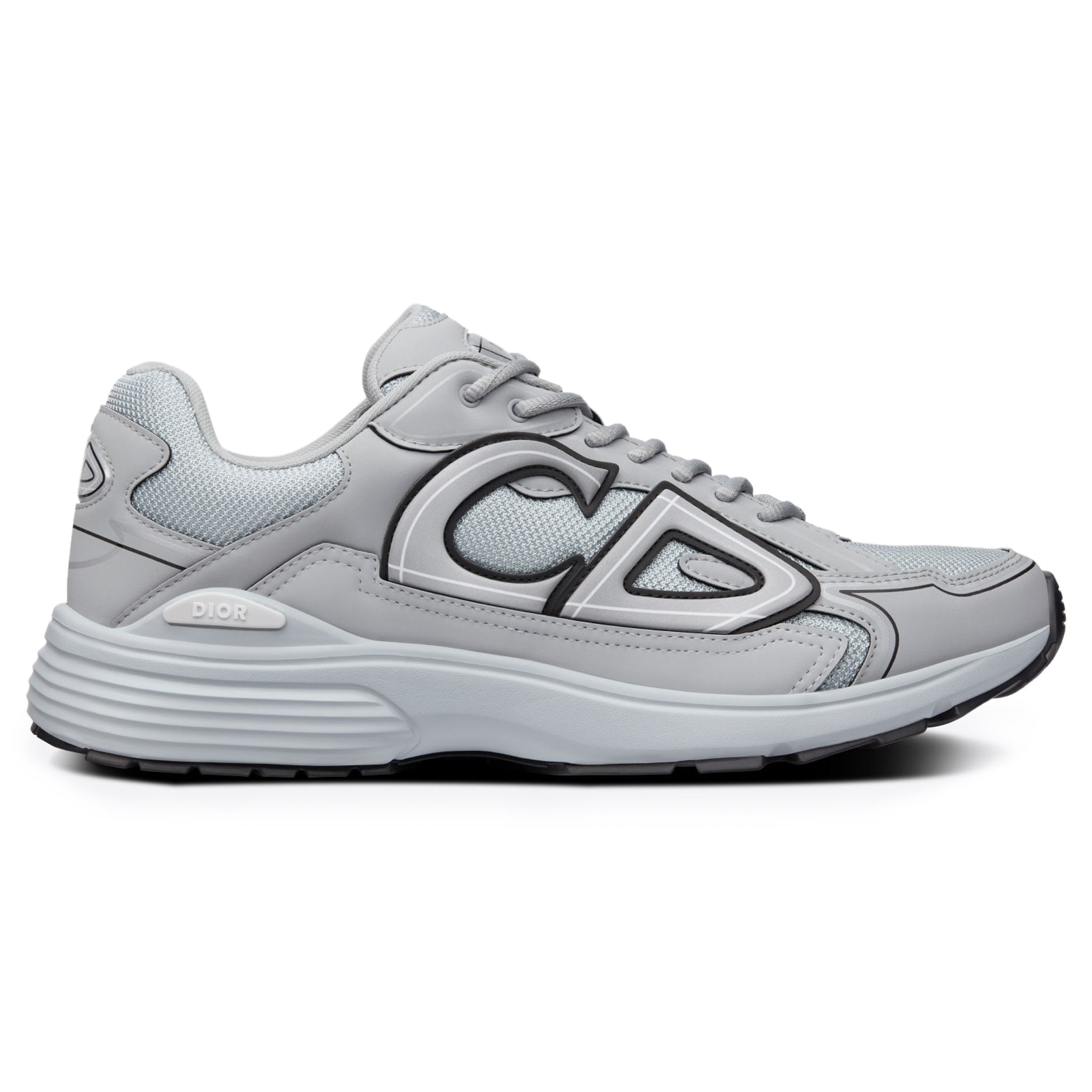 Dior B30 Mesh Grey Sneakers - Men's Luxury Fashion Shoes for Casual & Streetwear Outfits