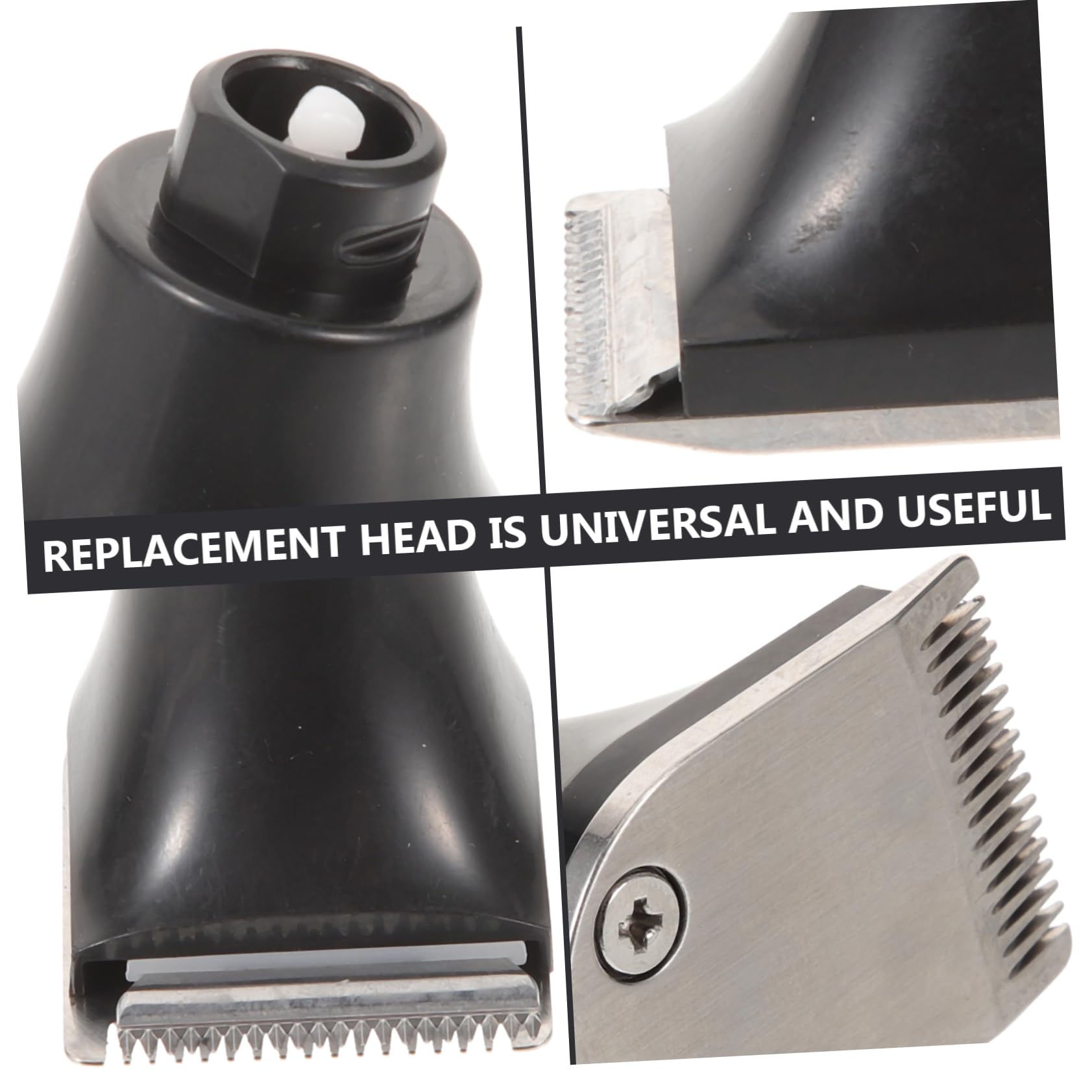 2 Pack Universal Replacement Shaver Heads for Men - Compatible with Most Electric Razors, Durable Plastic Shaving Accessories for Smooth & Comfortable Shave - Perfect for Travel, Home & Gym Use