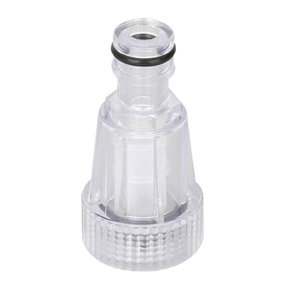 FAKEME Universal Water Filter Replacement for Pressure Washers - Compatible with Most Plastic Car Wash Systems | Perfect for Home, Auto Detailing & Outdoor Cleaning