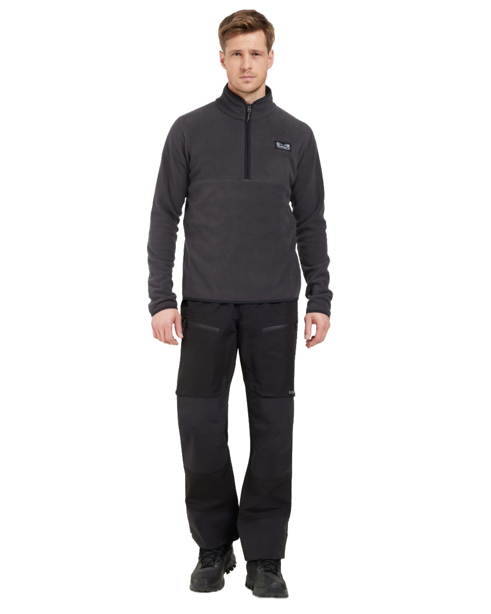 Didriksons Men's Vito Half Zip Sweater - Lightweight Fleece Pullover for Outdoor & Casual Wear - Hiking, Camping & Everyday Comfort