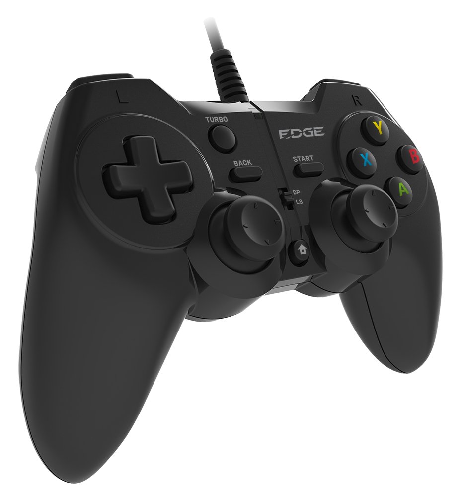 HORI EDGE 301 Gaming Mouse Pad - Large Non-Slip Rubber Base for PC, Mac, PS5, Xbox - Smooth Surface for Precision Gaming & Office Work (Black) | Perfect for Esports, Streaming & Home Office Setup