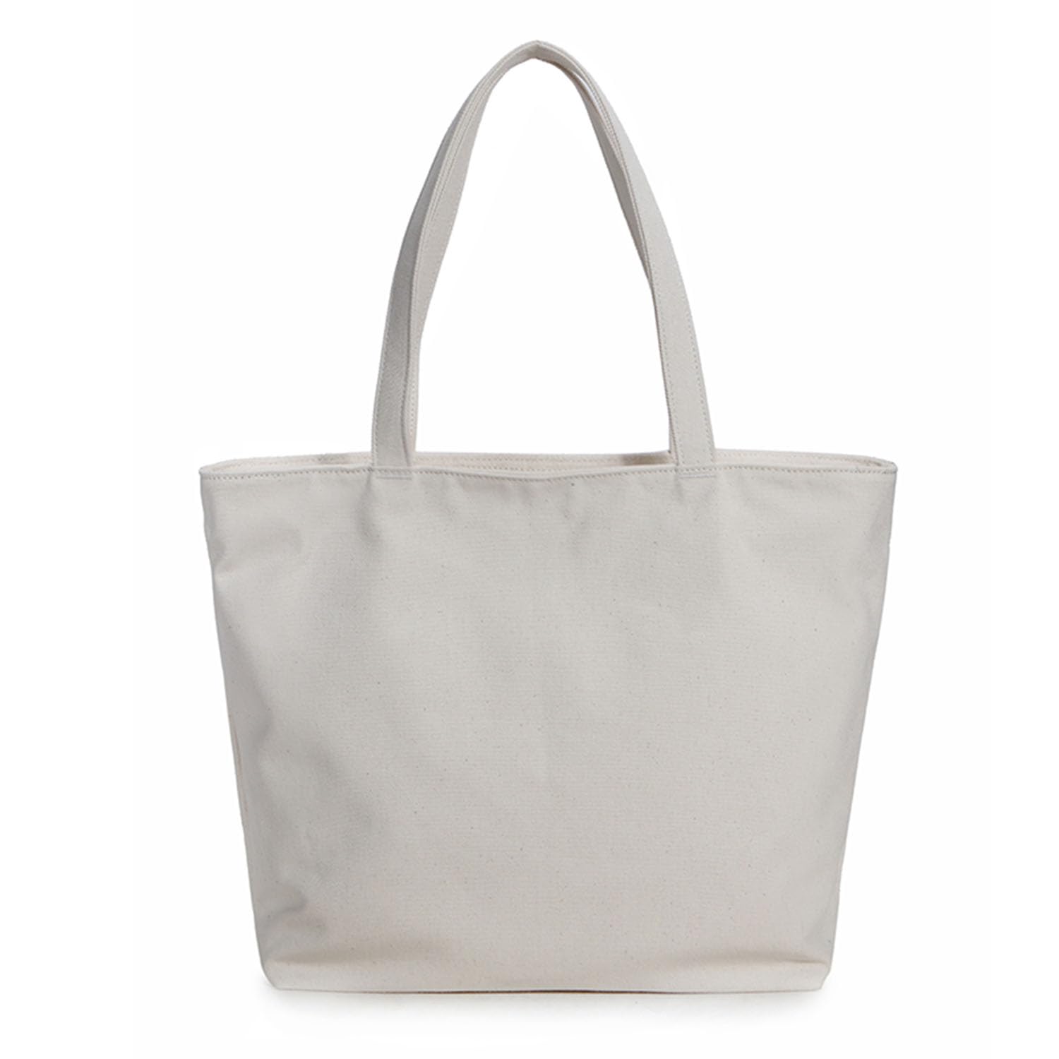 Women's Cotton Canvas Tote Bag - Stylish Shoulder Handbag for Travel, Shopping & Everyday Use | Durable & Lightweight Purse for Work, Beach & Commute