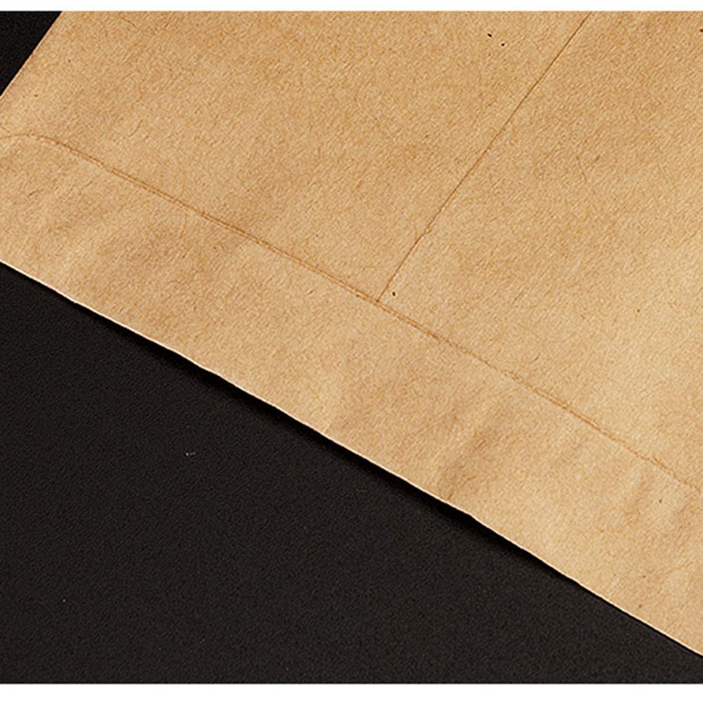 100pcs Brown Kraft Paper Bags - Sandwich Lunch Bags, Small Grocery Bags, Cash Envelopes for Party, Gift & Coin Storage | Eco-Friendly Food Packaging for Picnics, School Lunches & Retail Use