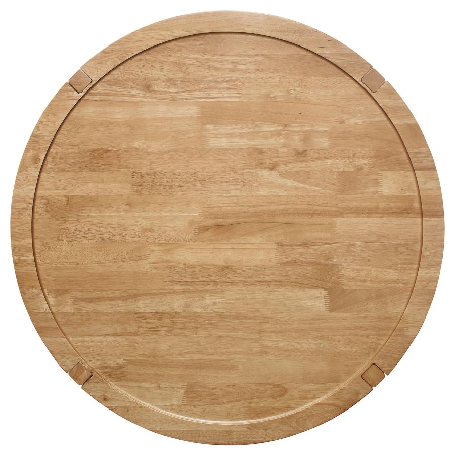 Modern Camila Round Coffee Table - Stylish Living Room Centerpiece for Home Decor & Small Space Furniture