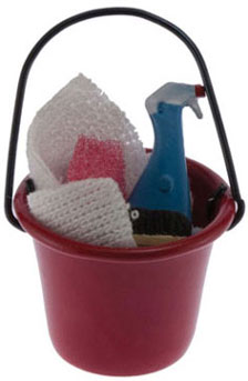 Professional Cleaning Bucket with Wringer, Scrub Brush & Gloves - Ideal for Home, Office & Car Detailing