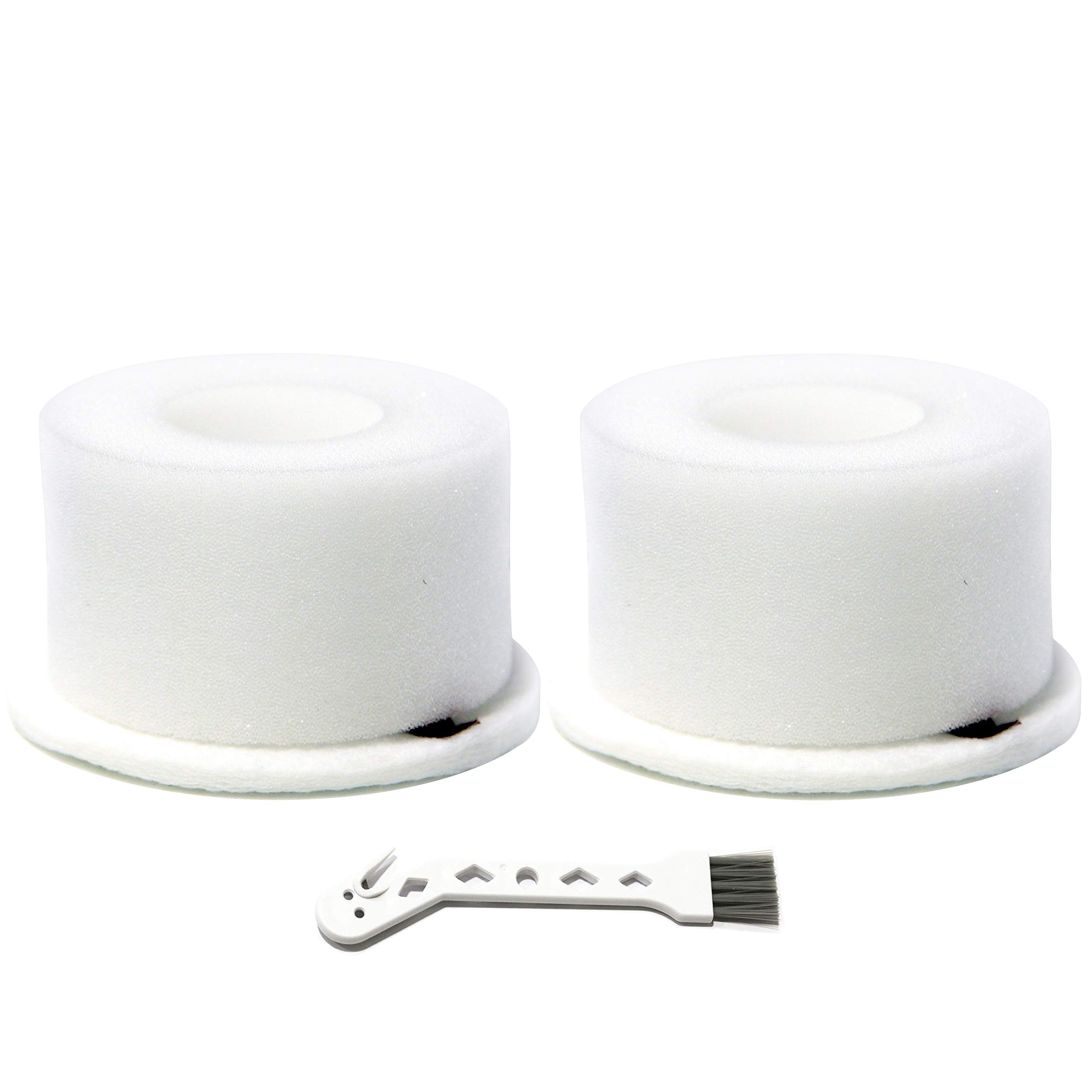 Shark NV680 Vacuum Foam & Felt Kit - 2 Pack with Brush for Floor Cleaning