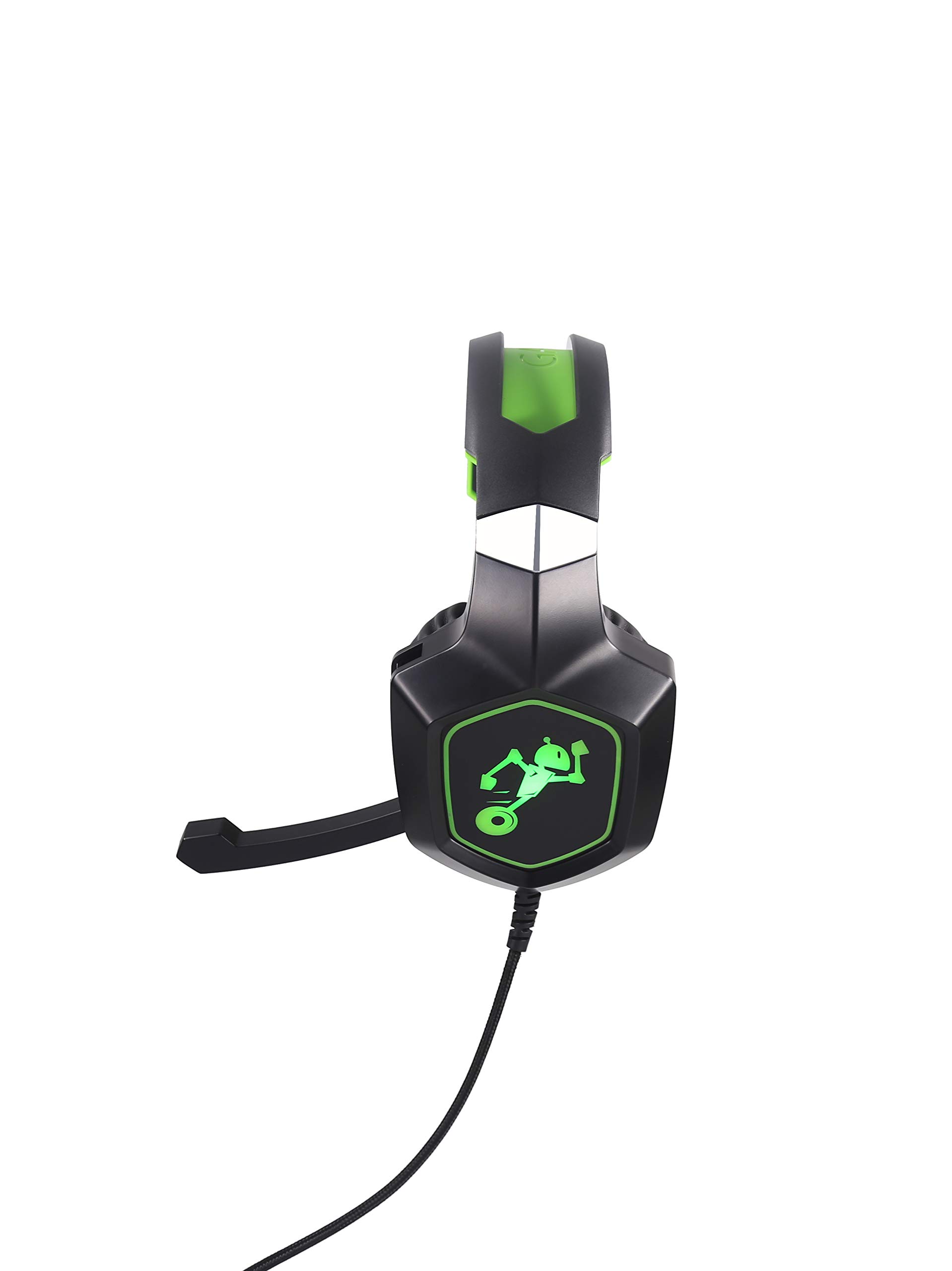 TekNmotion Yapster 3 Wired Gaming Headset with 7.1 Surround Sound & Noise Cancellation for Xbox One - Green | Perfect for Competitive Gaming & Immersive Audio Experience