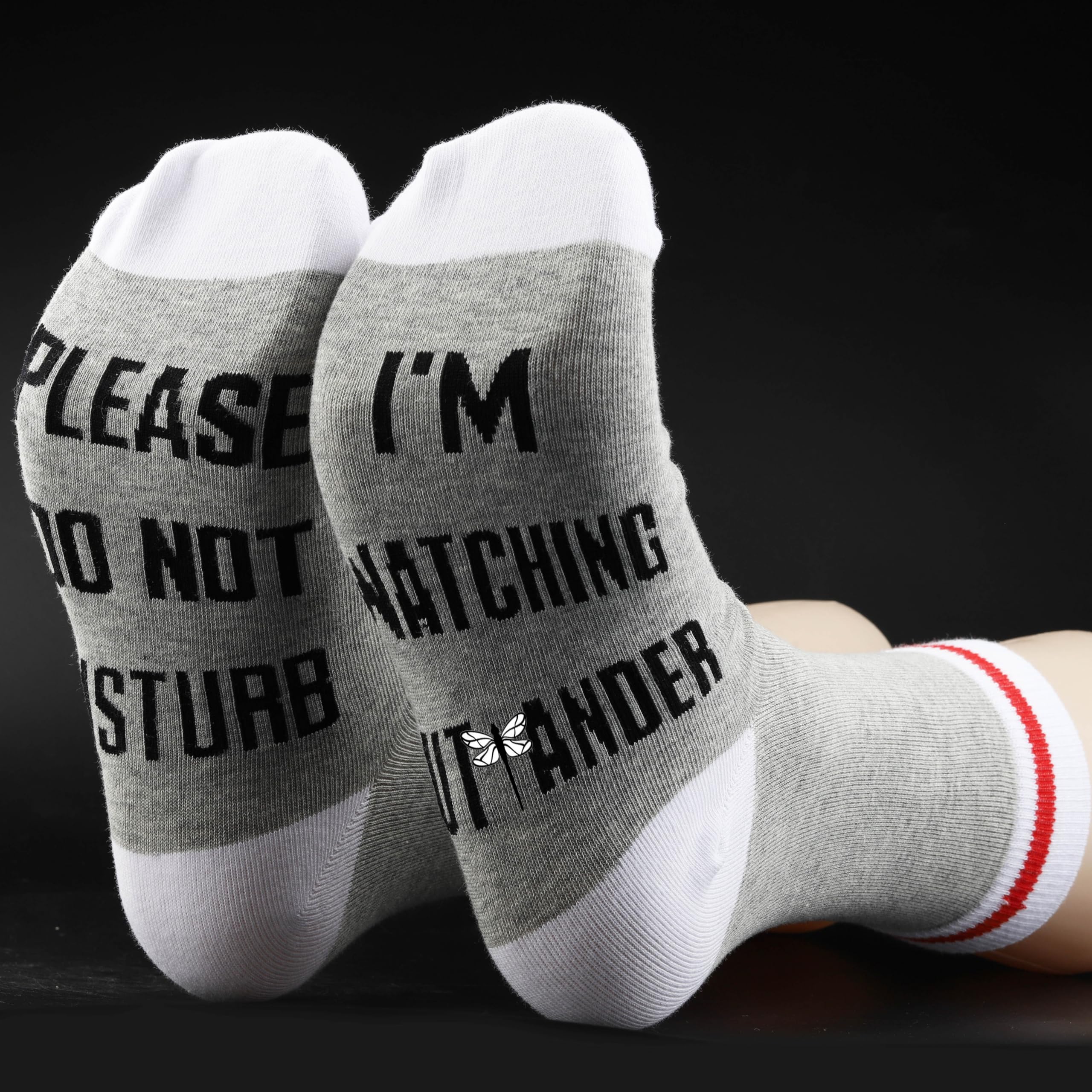 GJTIM 2 Pairs TV Show Inspired Novelty Socks - Perfect Gift for TV Lovers - Great for Cosplay, Themed Parties & Everyday Wear
