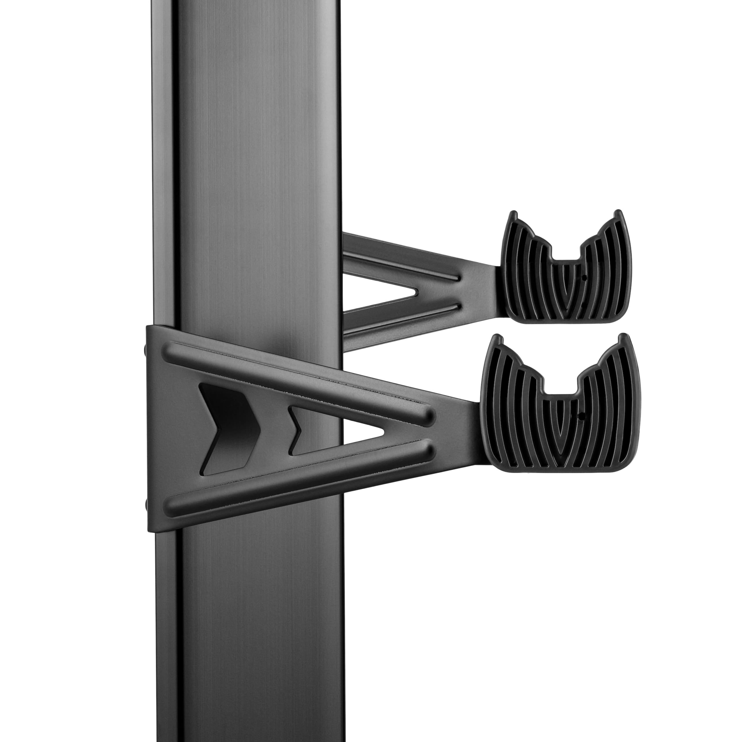 Feedback Sports Velo Cache 2 Bike Storage Rack - Wall Mounted Bicycle Organizer for Garage, Home & Office - Space Saving Bike Hanger for Road, Mountain & Kids Bikes
