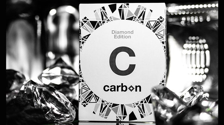 Premium Carbon Fiber Playing Cards - Diamond Edition | Elegant & Durable for Poker, Magic Tricks & Cardistry | Perfect for Game Nights & Professional Performances