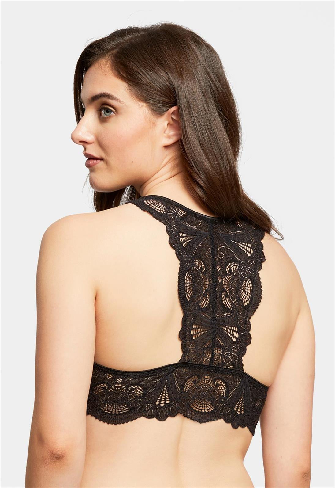 Belle Époque Lace T-Back Bralette - Comfortable Lingerie for Women | Perfect for Everyday Wear, Date Nights & Special Occasions