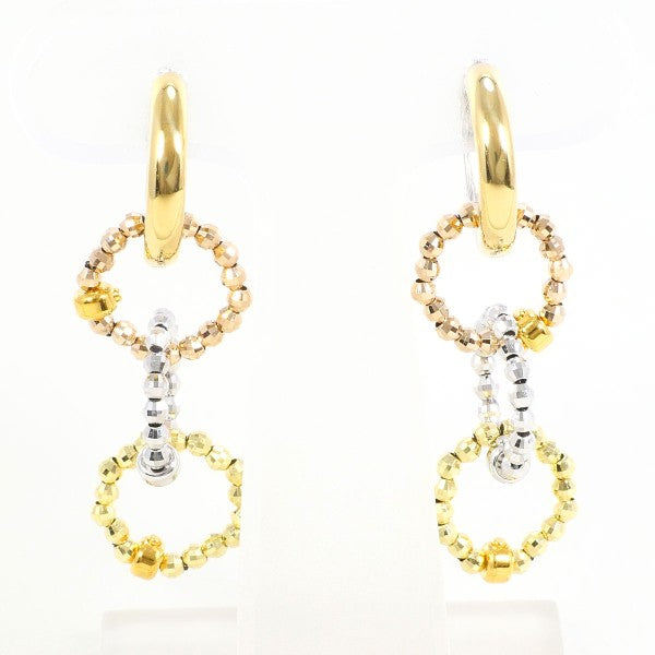 18K Yellow Gold, White Gold & Pink Gold Clip-On Earrings for Women – Elegant Non-Pierced Jewelry for Parties, Weddings & Special Occasions