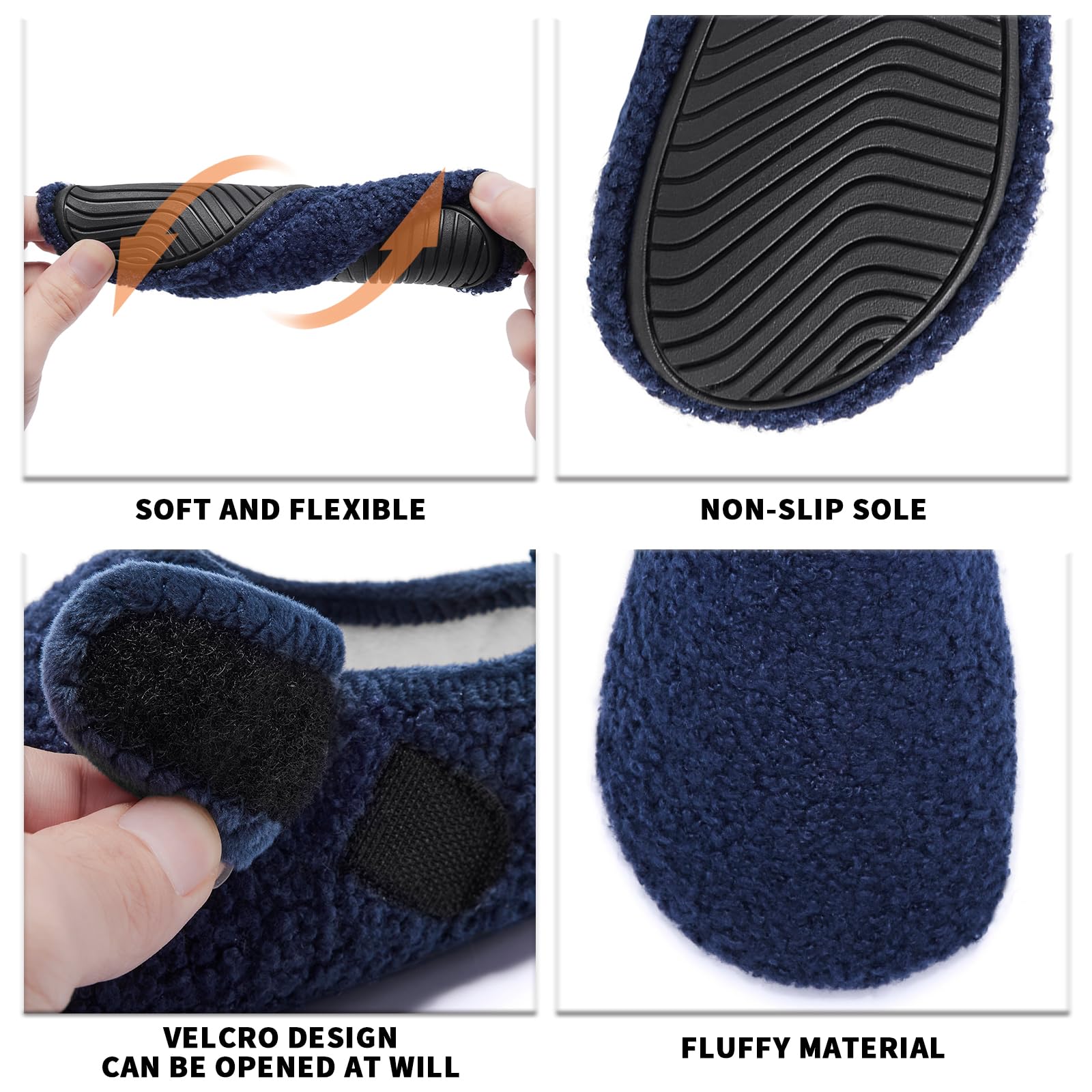 Warm Winter Kids Slippers for Toddlers & Children - Cozy Indoor House Shoes, Lightweight Barefoot Socks for Home & Bedroom (Toddler/Little Kid/Big Kid) - Perfect for Winter Comfort & Playtime at Home