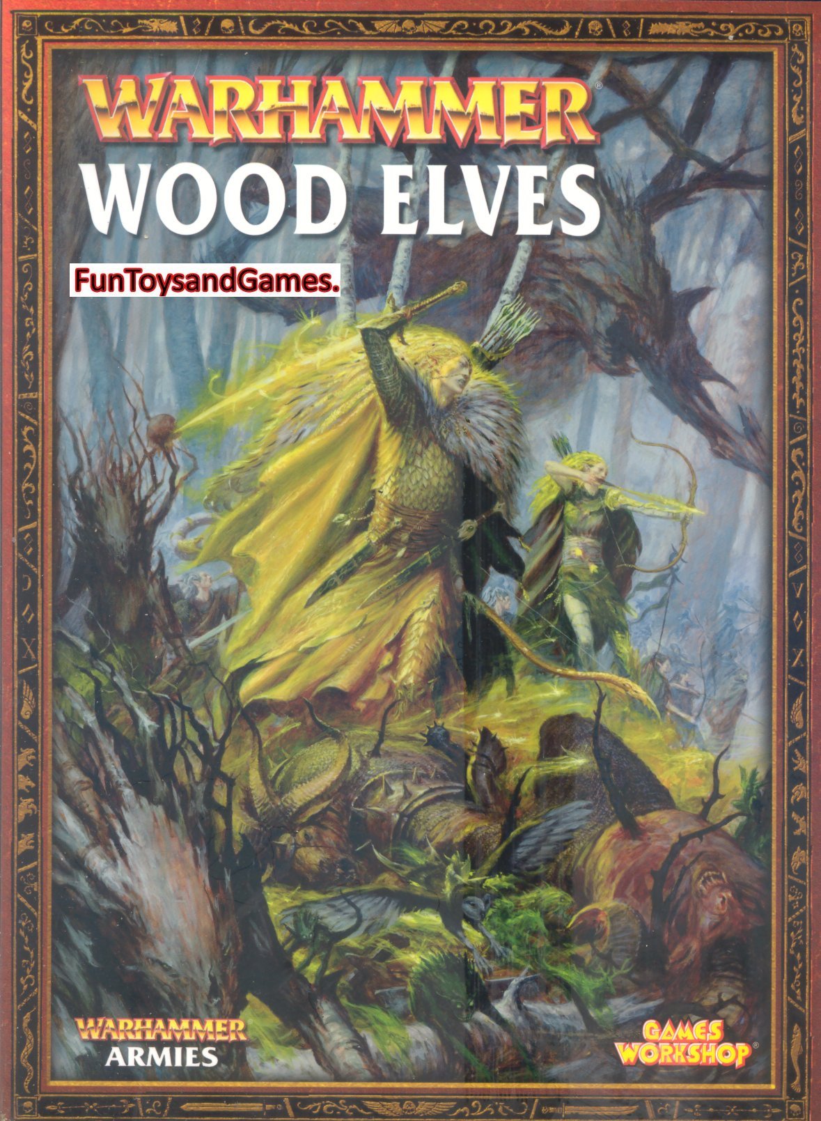 Wood Elves: Warhammer Armies Supplement Book - Fantasy Tabletop Gaming & Miniature Painting Guide