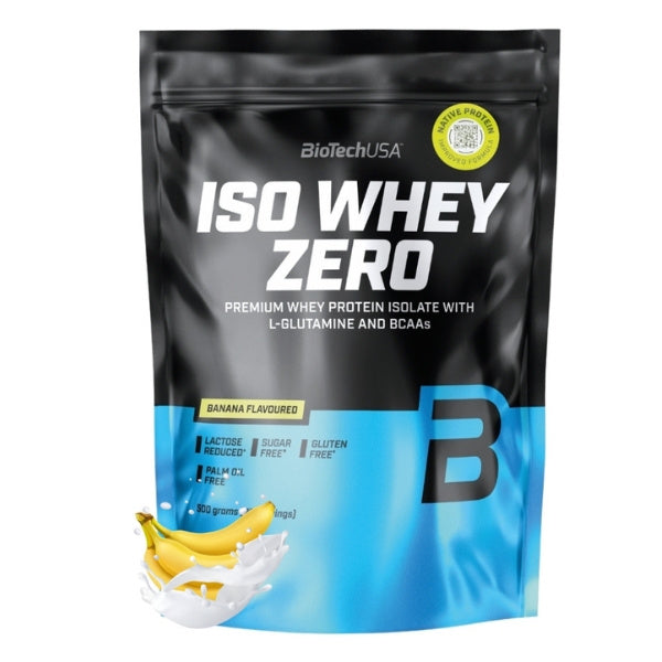 BioTechUSA Iso Whey Zero 500g - Premium Whey Protein Isolate Powder for Muscle Growth & Recovery - Ideal for Post-Workout, Weight Loss & Fitness Enthusiasts