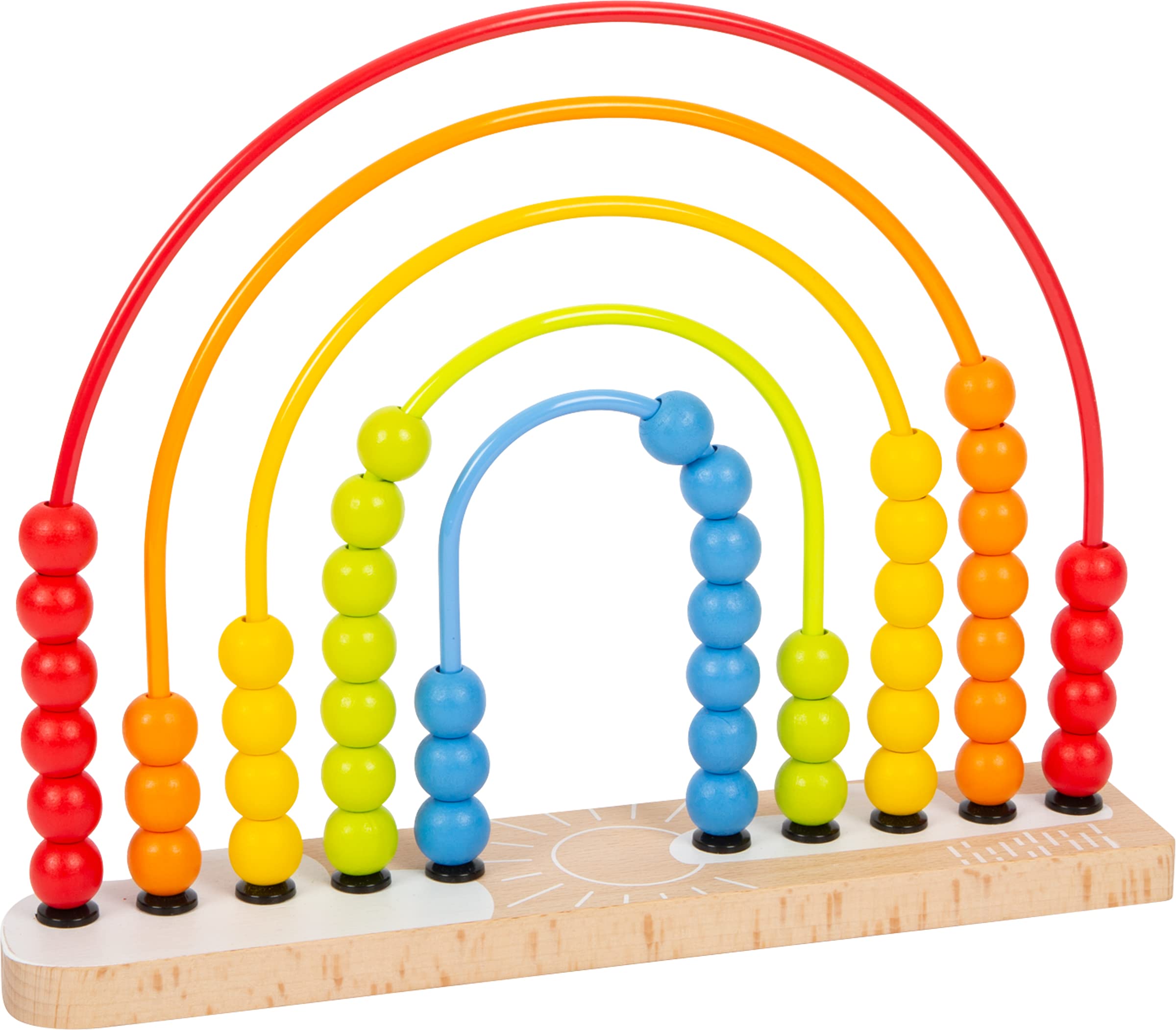 Small Foot Wooden Toys for Kids - Multicolor Educational Building Blocks (11965) - Perfect for Preschool Learning & Creative Play at Home