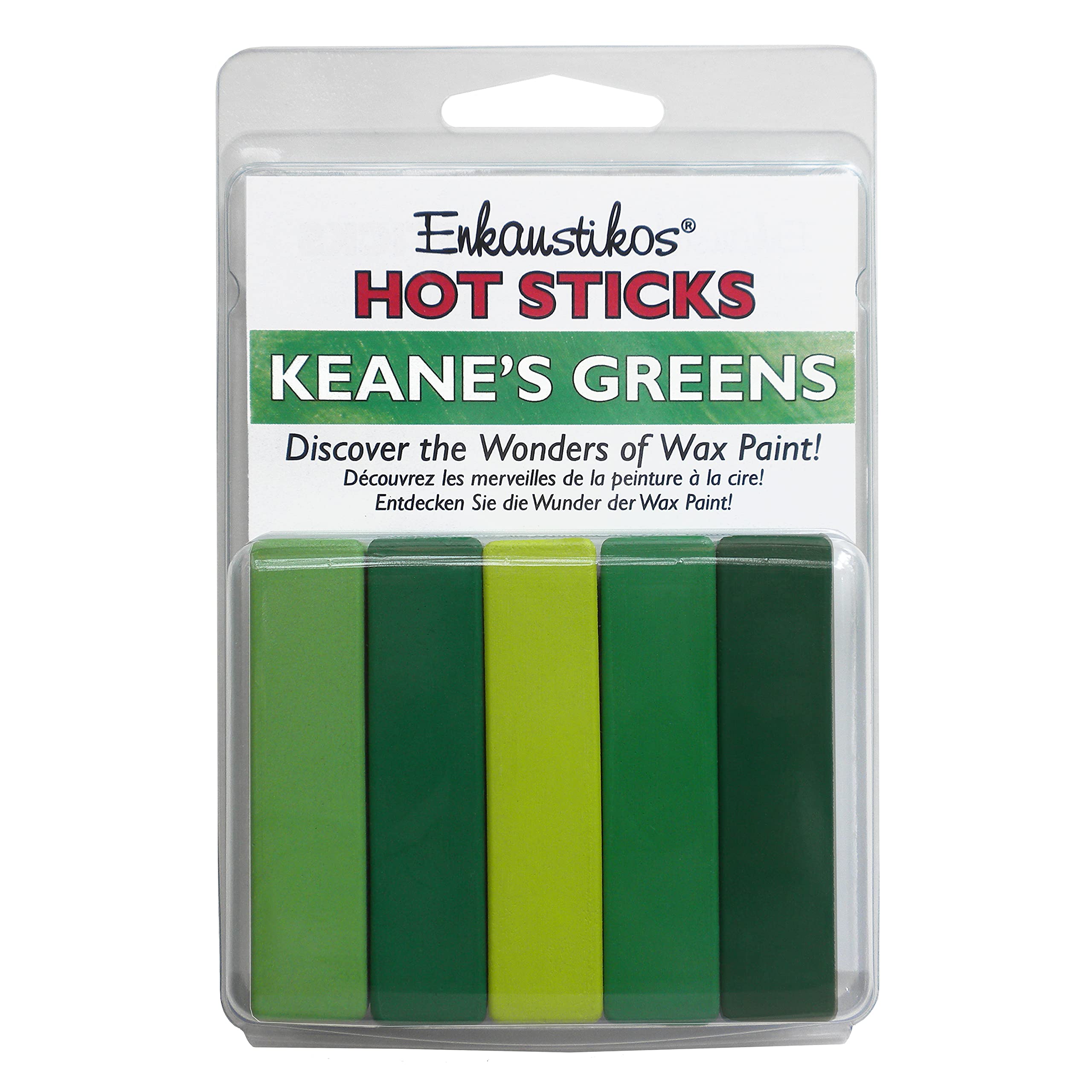 Keane's Greens Hot Sticks Set of 5 - Premium Spicy Snack Sticks for Adults - Perfect for Parties, Camping & Office Snacks