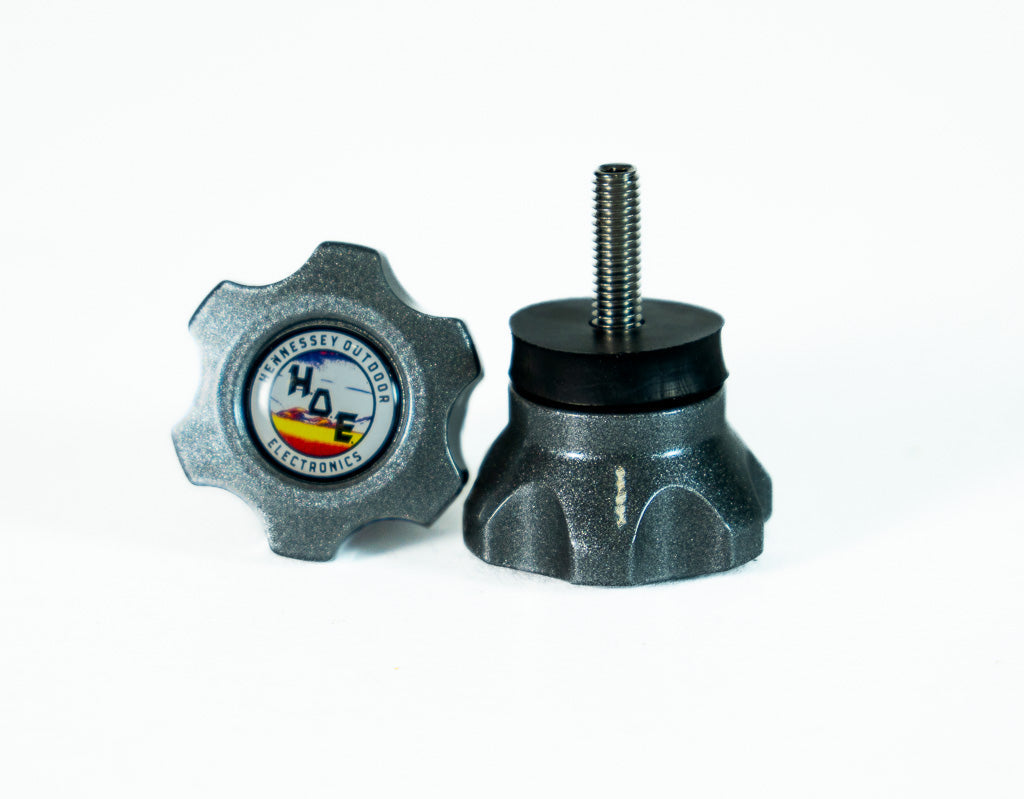 Premium H.O.E Aluminum Knobs for Lowrance Fish Finders - Durable Marine-Grade Replacement Parts for Boating & Fishing Enthusiasts