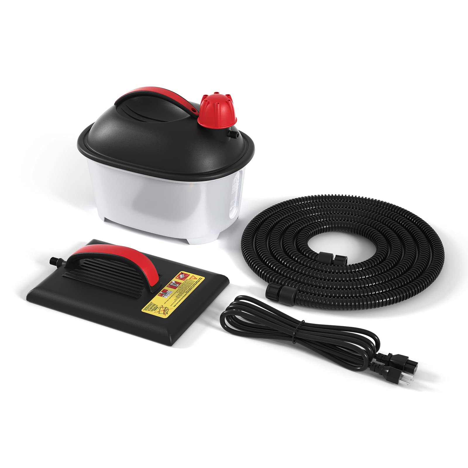 Goplus Wallpaper Steamer - Chemical-Free Wallpaper Remover with 10FT Hose & Large Steam Plate - Perfect for Home Renovation, DIY Projects, and Wallpaper Removal