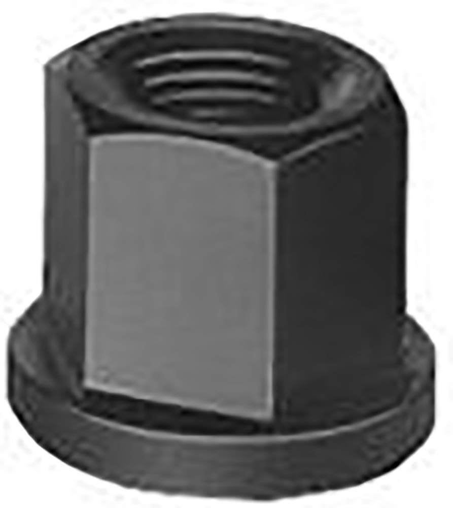 Stainless Steel Hex Nuts with Collar - M6 M8 M10 M12 Size Assortment - Heavy Duty Locking Nuts for Automotive, Machinery and DIY Projects