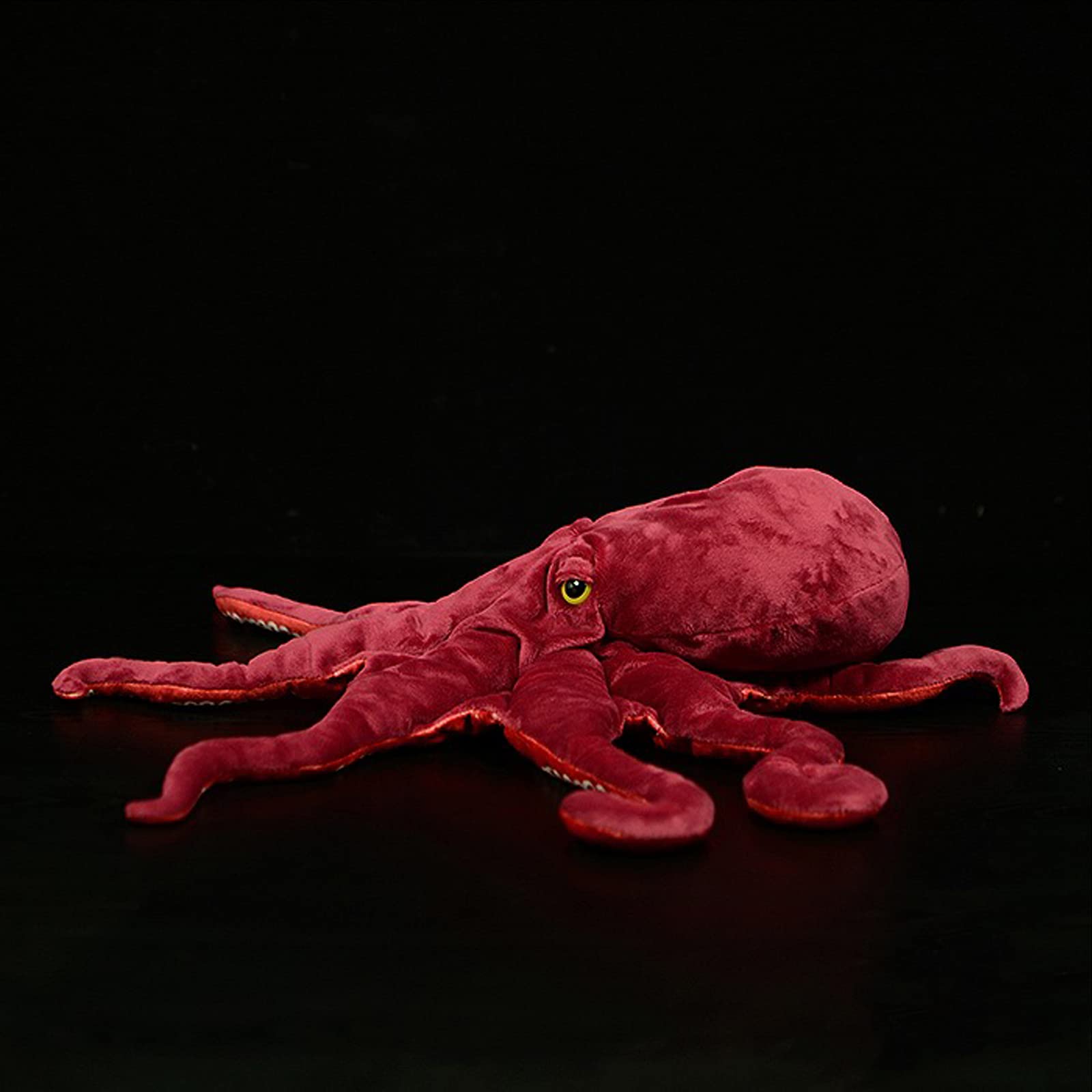 18 Inch Realistic Red Octopus Plush Toy - Ultra Soft Lifelike Stuffed Animal, Deep Sea Creature Simulation for Kids, Perfect Gift for Birthdays & Christmas | Great for Cuddling, Room Decor & Imaginative Play