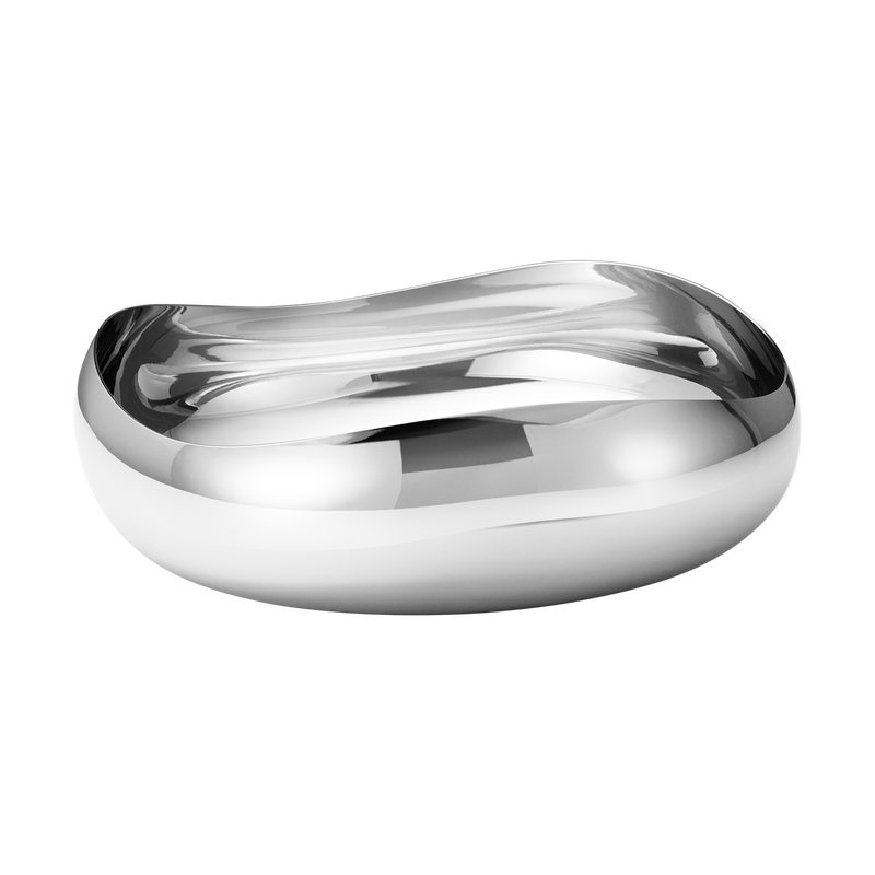 Stainless Steel Cobra Serving Bowl - Mirror Polished Large Salad Bowl for Parties, Entertaining & Dining Decor - Elegant Fruit & Food Display Dish