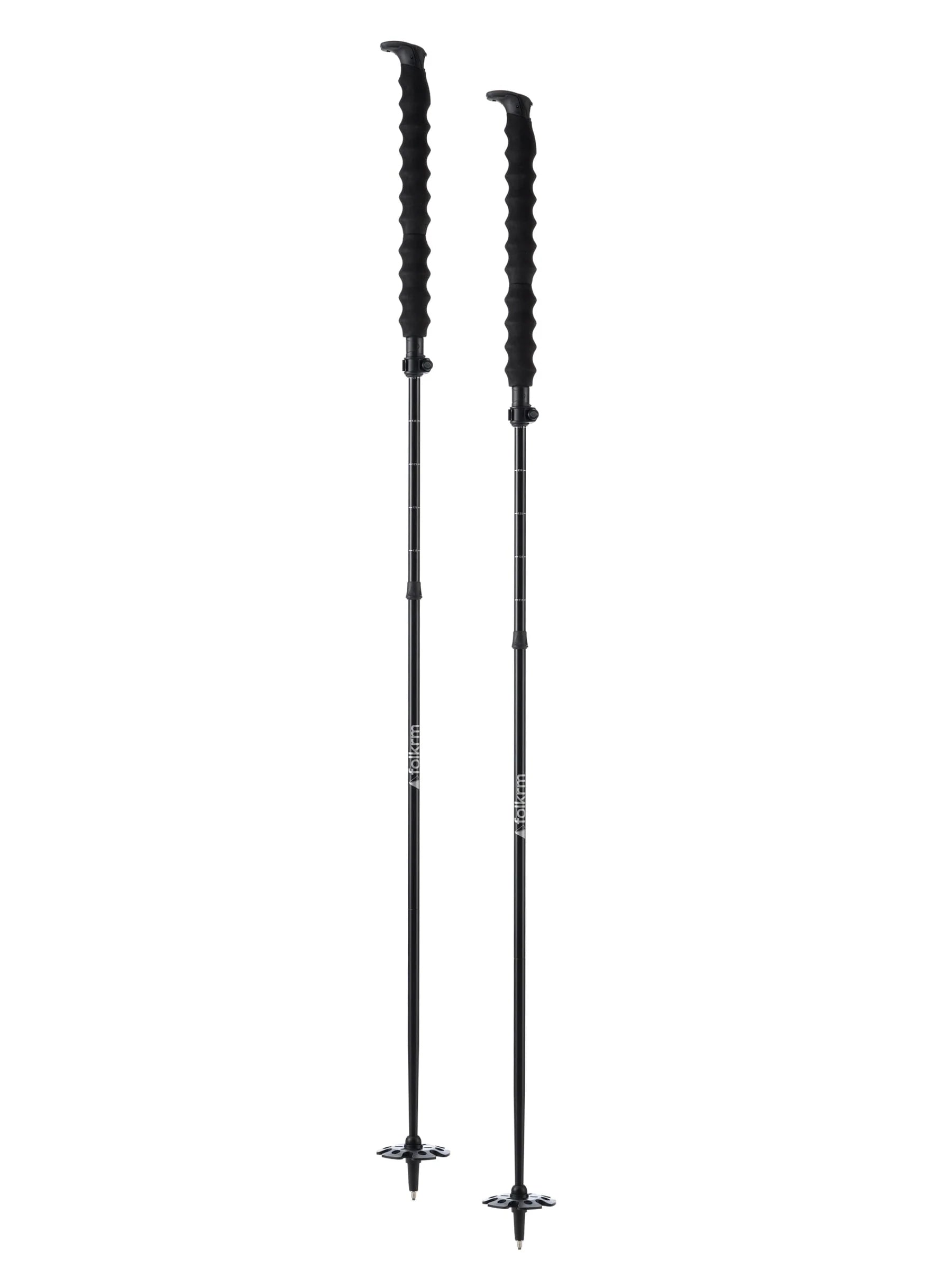 Kulshan Adjustable Folding Trekking Pole - Lightweight Collapsible Hiking Staff for Men & Women - Perfect for Hiking, Backpacking, and Mountain Climbing Adventures