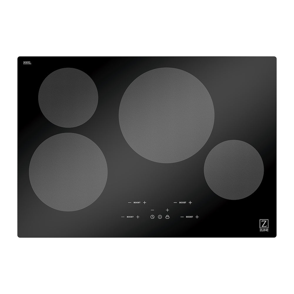 ZLINE 30 Inch 4-Burner Induction Cooktop with Touch Controls - RCIND 30 - Fast Boiling & Precise Cooking for Home Kitchens & Restaurants